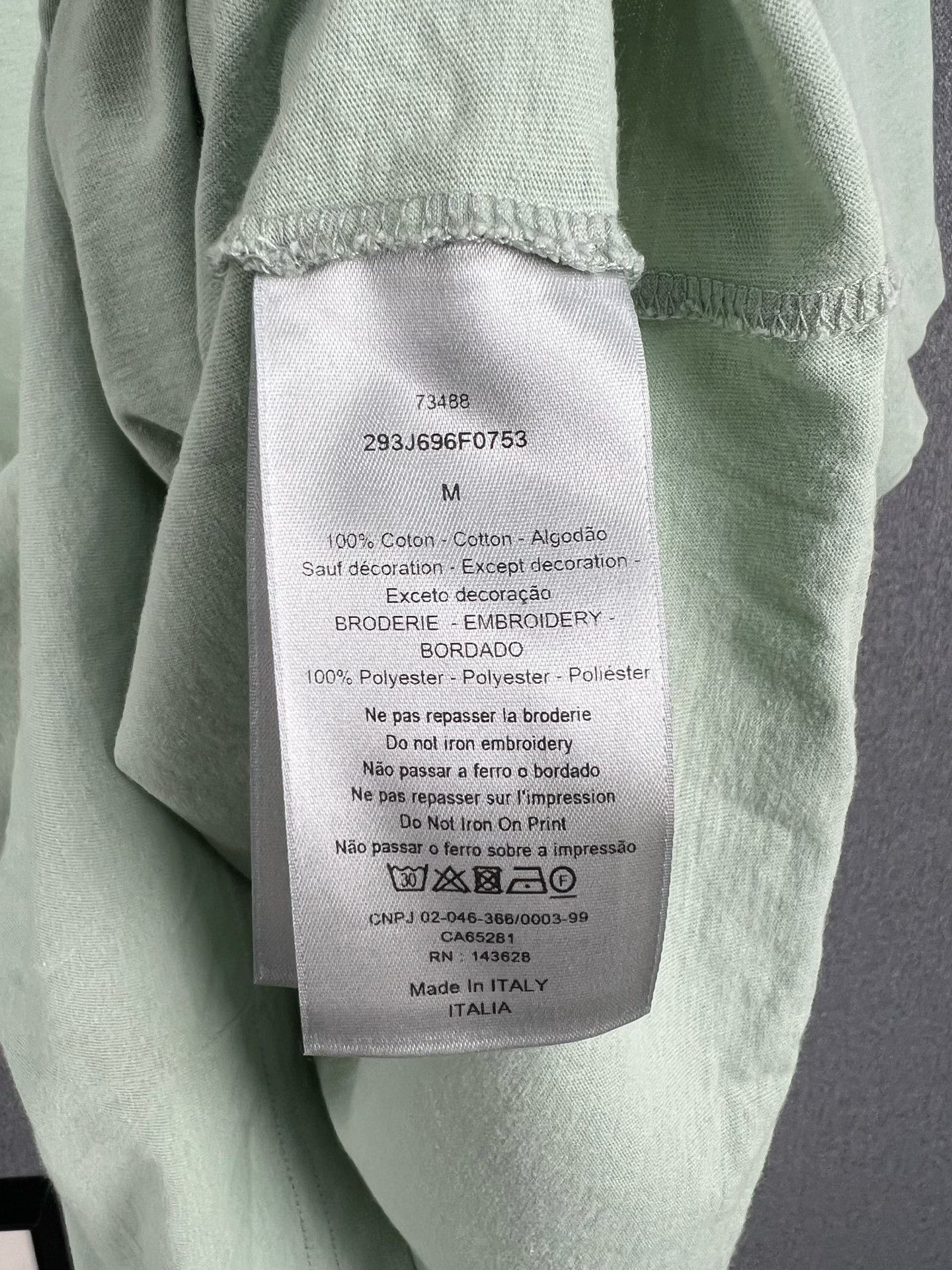 Dior Dior Big Sur Landscape Embroidery T-Shirt M Size US M / EU 48-50 / 2 - 6 Thumbnail