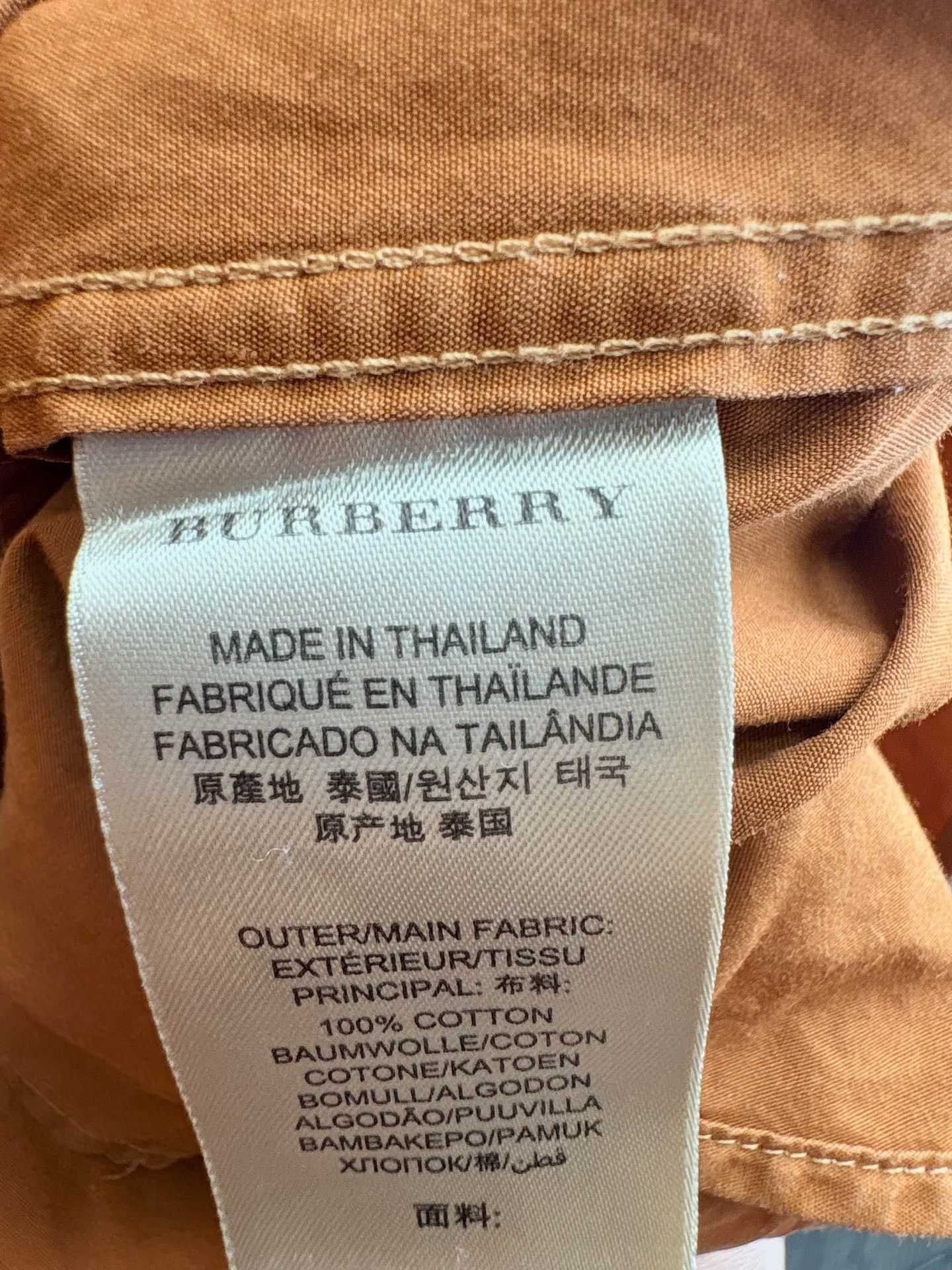 Burberry Burberry Brit Double Pocket Utility Shirt XL Size US XL / EU 56 / 4 - 6 Thumbnail