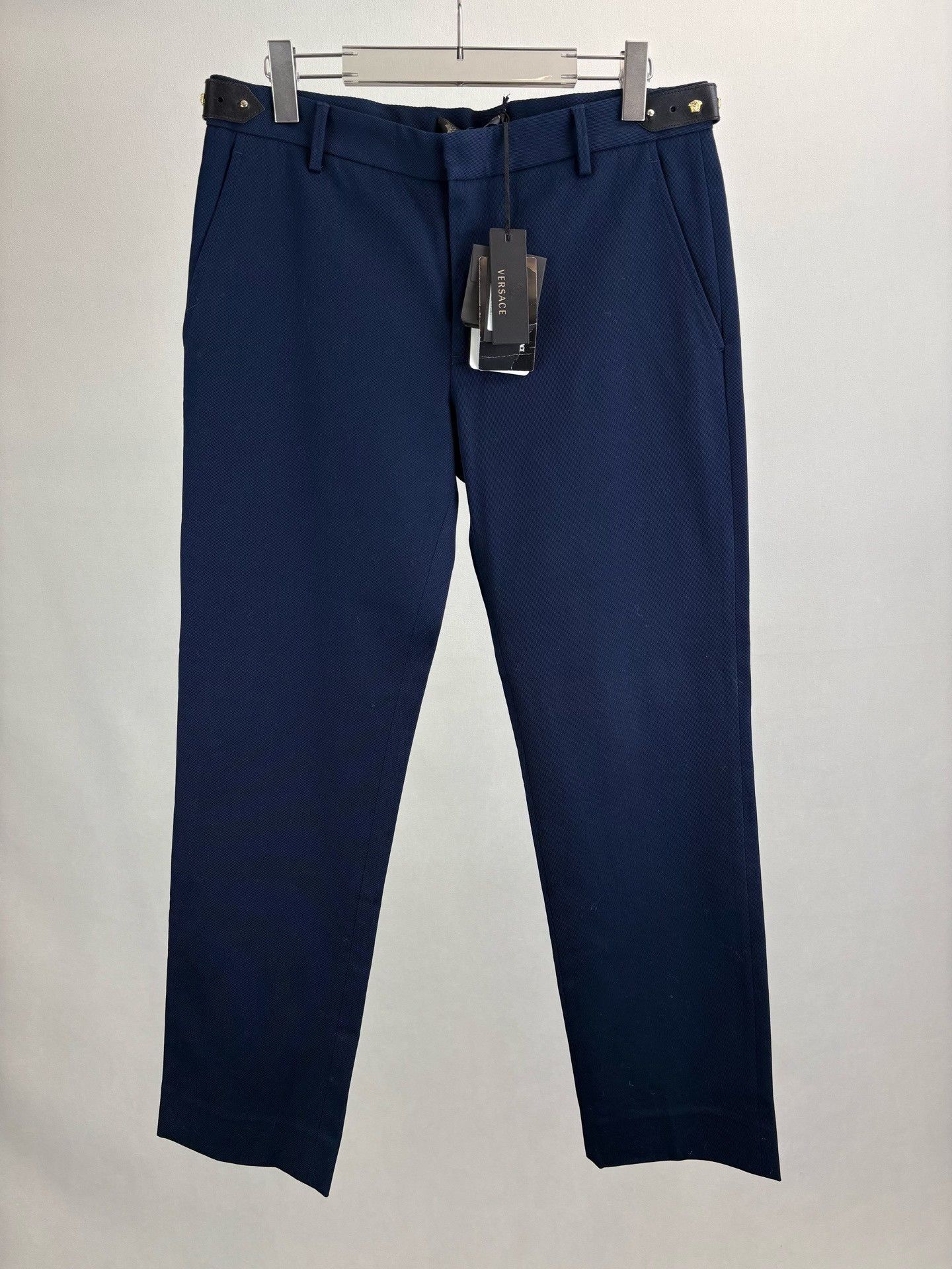 Versace Versace Medusa Logo Detail Casual Pants Size 34 Size US 34 / EU 50 - 2 Thumbnail