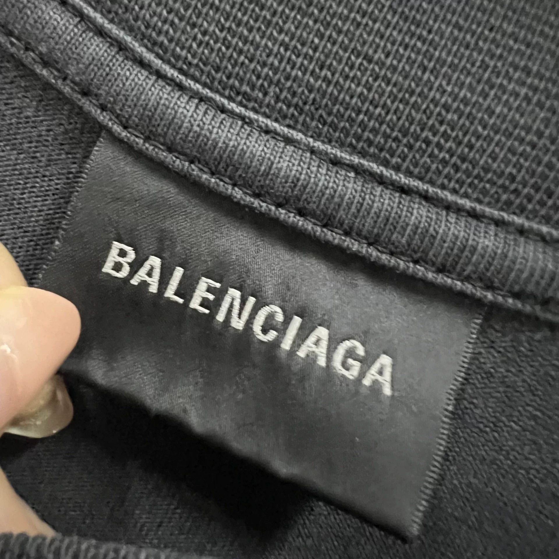 Balenciaga Balenciaga Logo Embroidered False Two-Piece Long Sleeve Size Size US L / EU 52-54 / 3 - 4 Thumbnail