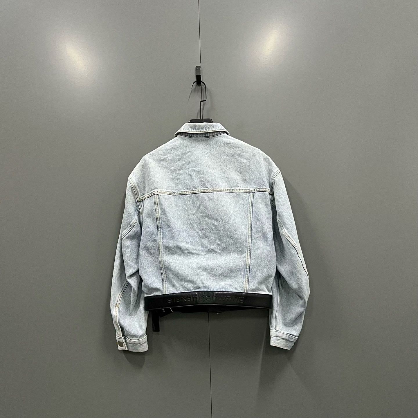 Alexander Wang Alexander Wang Belted Hem Denim Jacket XS Size XS / US 0-2 / IT 36-38 - 3 Thumbnail