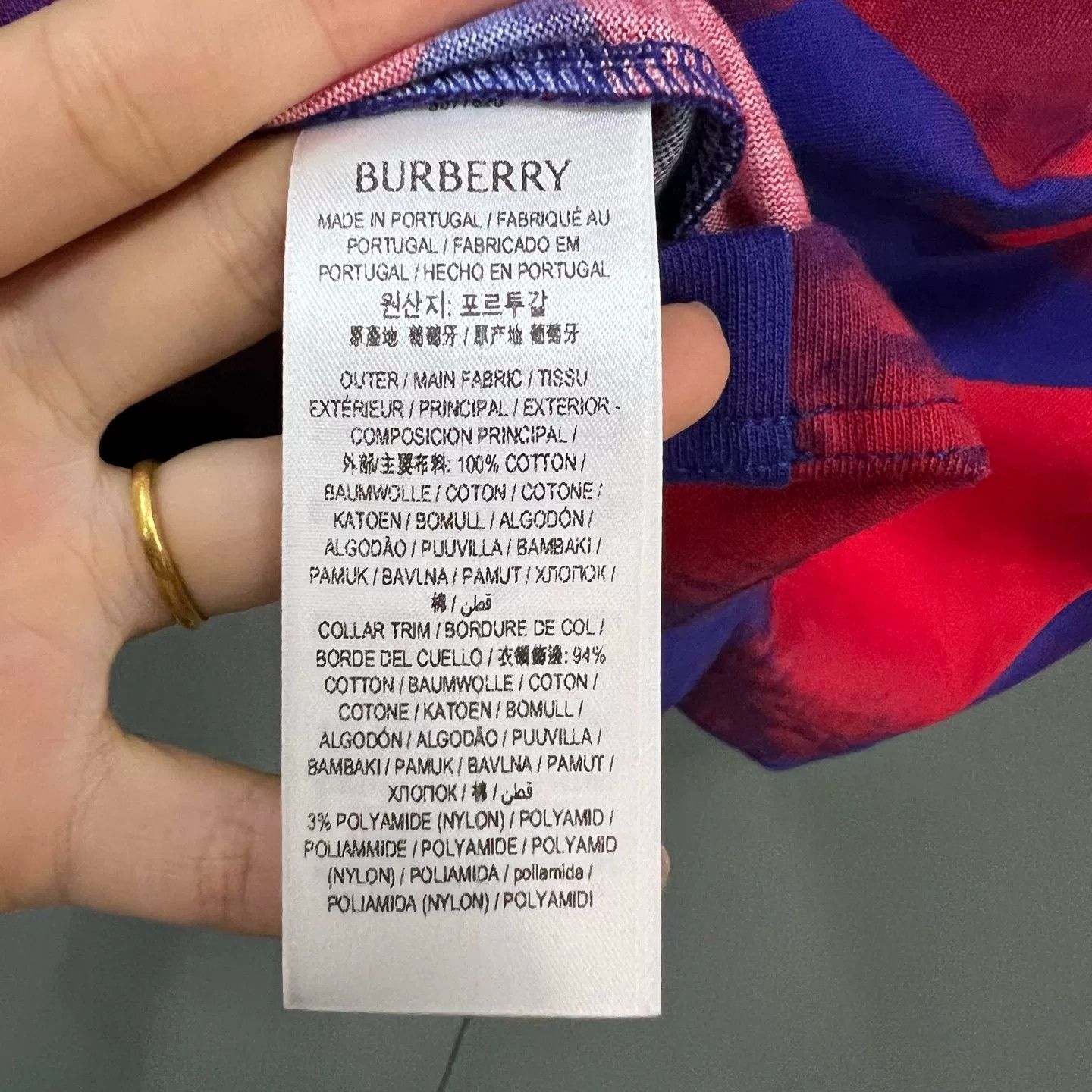 Burberry Burberry Swan Print T-Shirt XS Size US XS / EU 42 / 0 - 6 Thumbnail