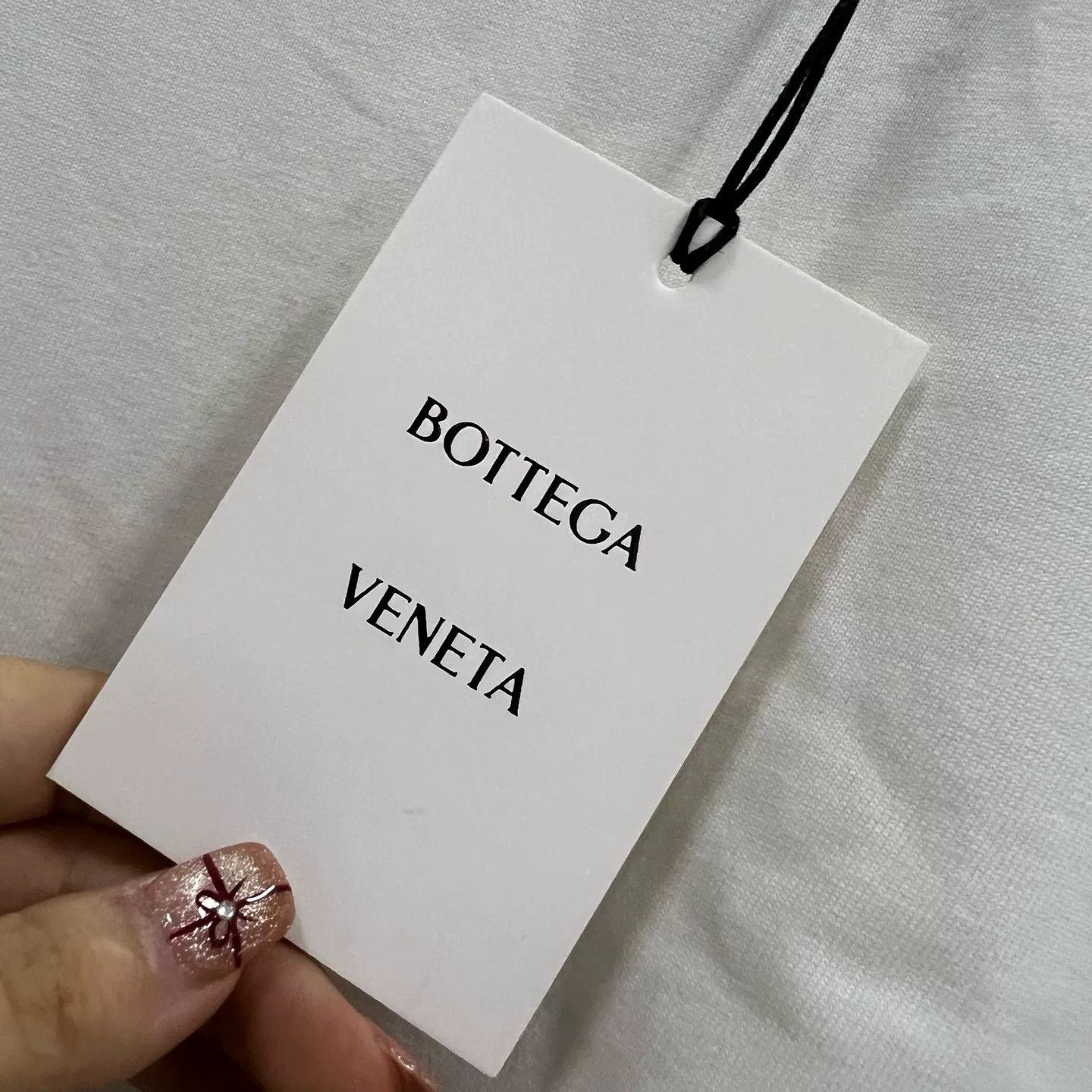 Bottega Veneta Bottega Veneta Embroidered Logo T-Shirt L Size US L / EU 52-54 / 3 - 6 Thumbnail