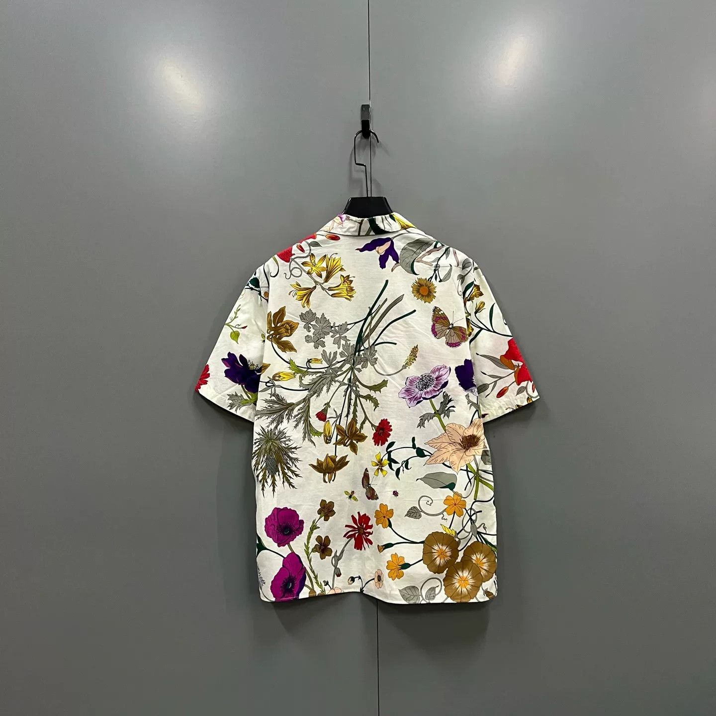 Gucci Gucci Floral Multi-Print Short Sleeve Shirt 46 Size US S / EU 44-46 / 1 - 3 Thumbnail