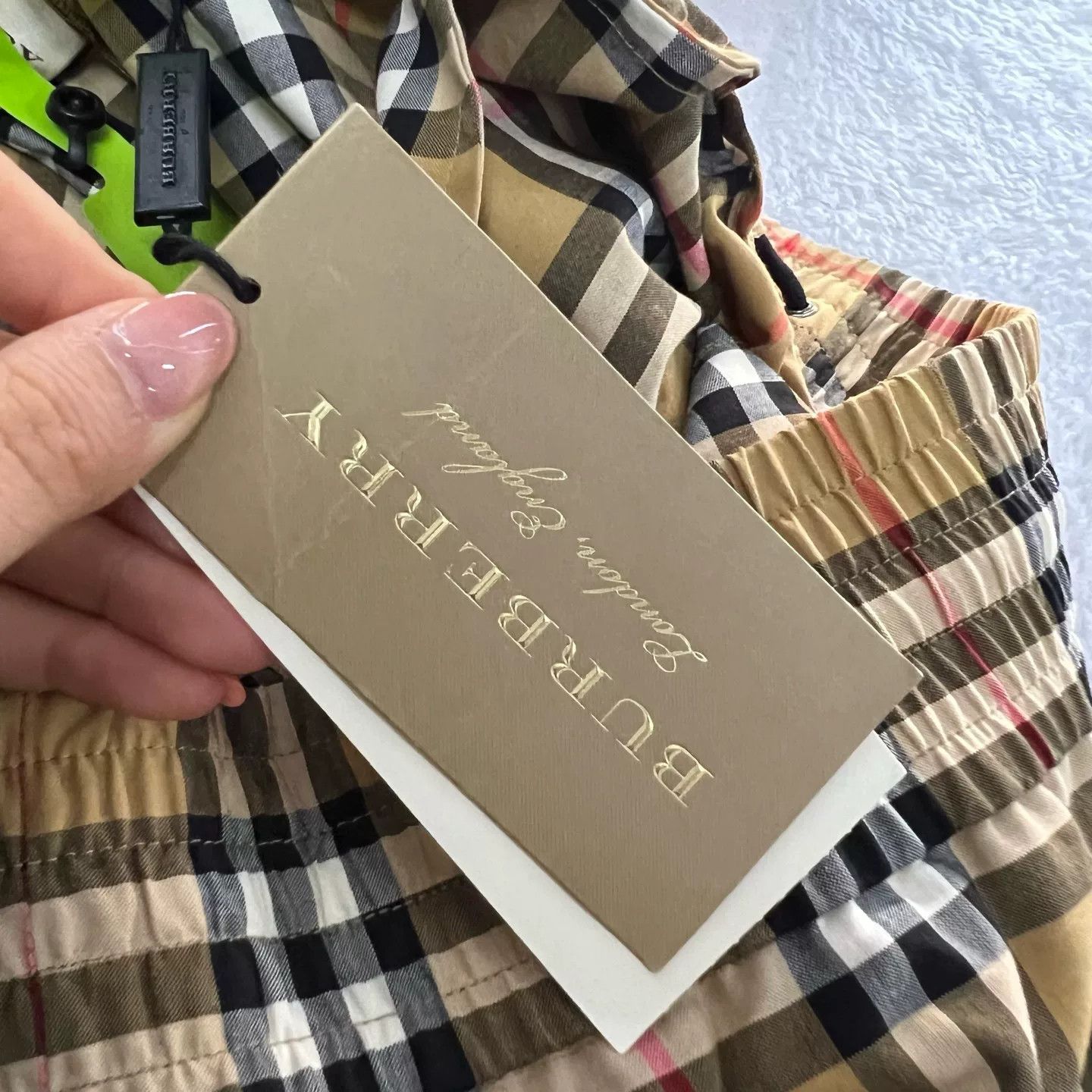 Burberry Burberry Side Stripe Vintage Check Pants IT 46 Size 32" / US 10 / IT 46 - 5 Thumbnail