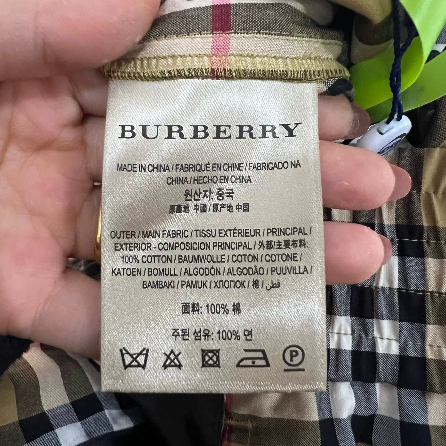 Burberry Burberry Side Stripe Vintage Check Pants IT 46 Size 32" / US 10 / IT 46 - 6 Thumbnail