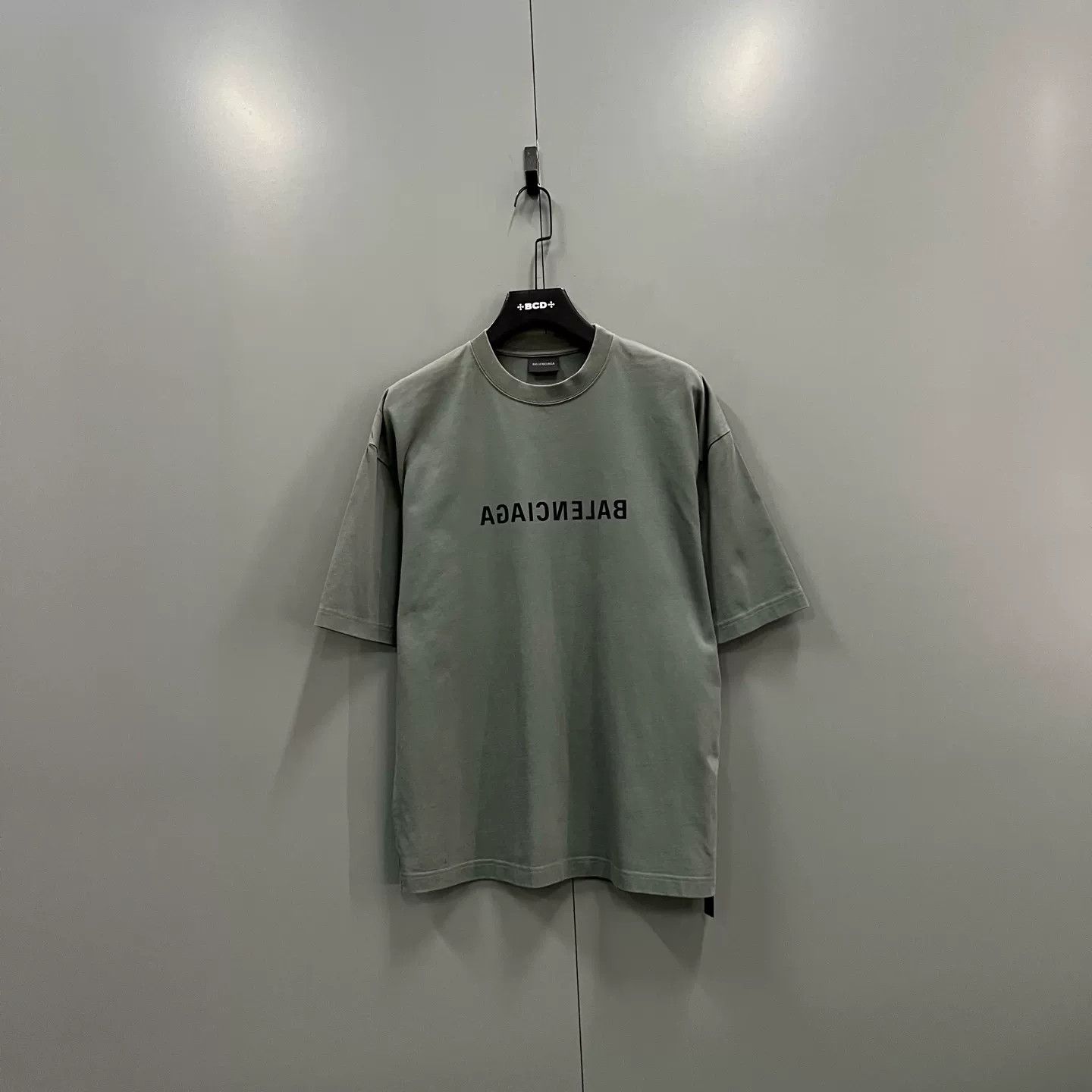 Balenciaga Balenciaga Reversed Logo Mirror T-Shirt XXS Size US XXS / EU 40 - 2 Thumbnail