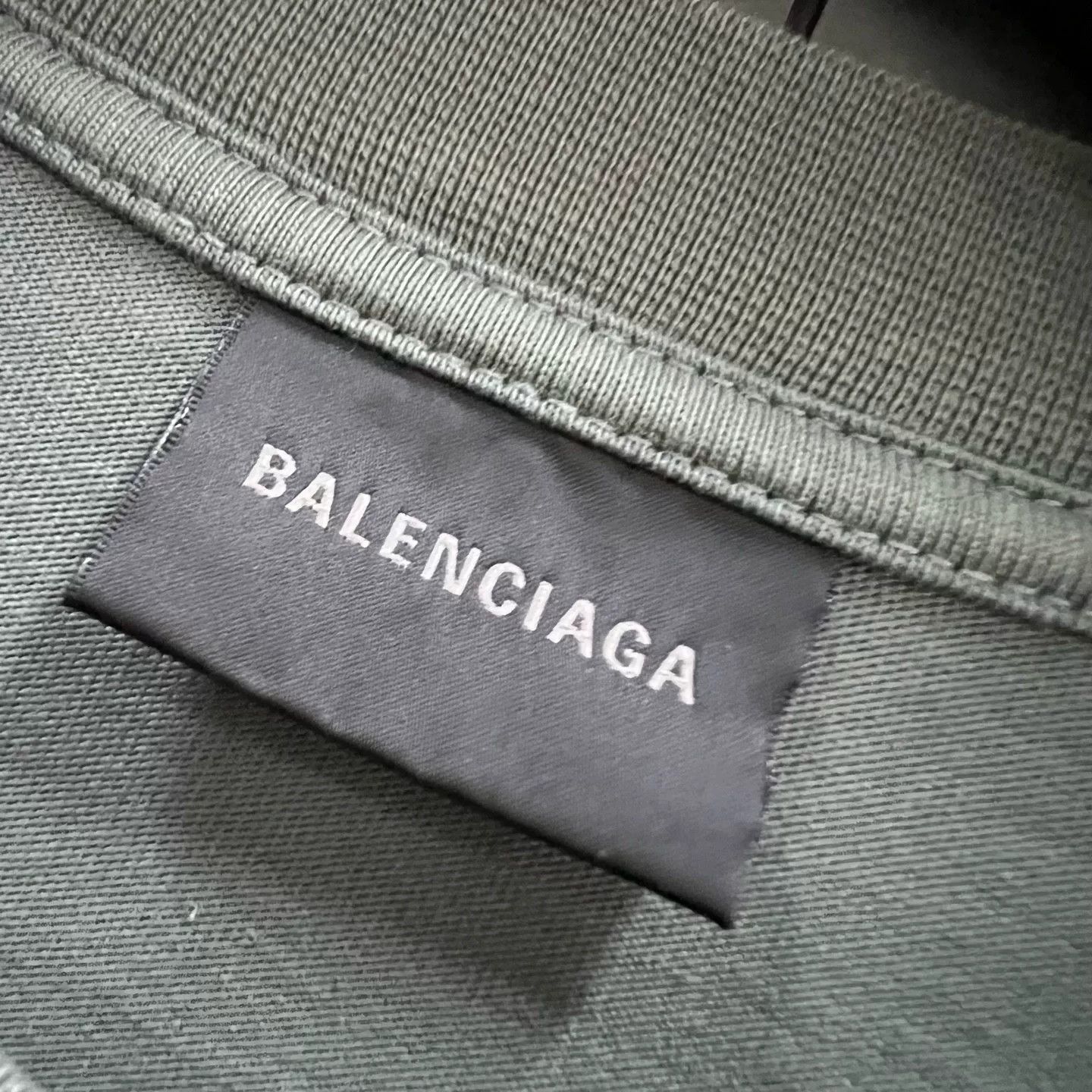 Balenciaga Balenciaga Reversed Logo Mirror T-Shirt XXS Size US XXS / EU 40 - 4 Thumbnail