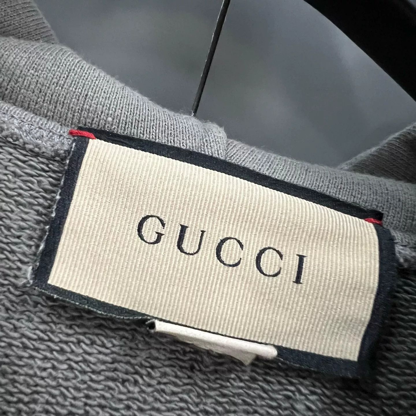 Gucci Gucci Side GG Tape Logo Hoodie Gray XS Size US XS / EU 42 / 0 - 4 Thumbnail