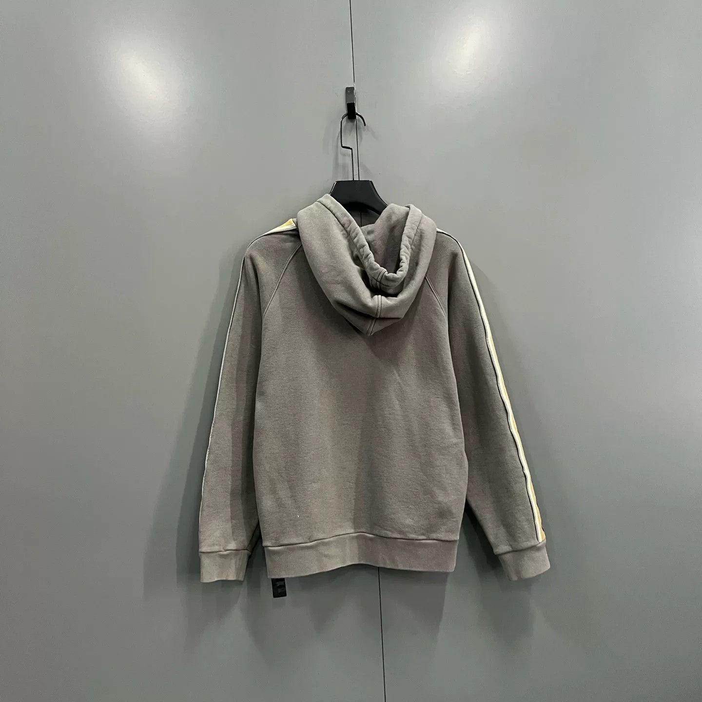 Gucci Gucci Side GG Tape Logo Hoodie Gray XS Size US XS / EU 42 / 0 - 3 Thumbnail