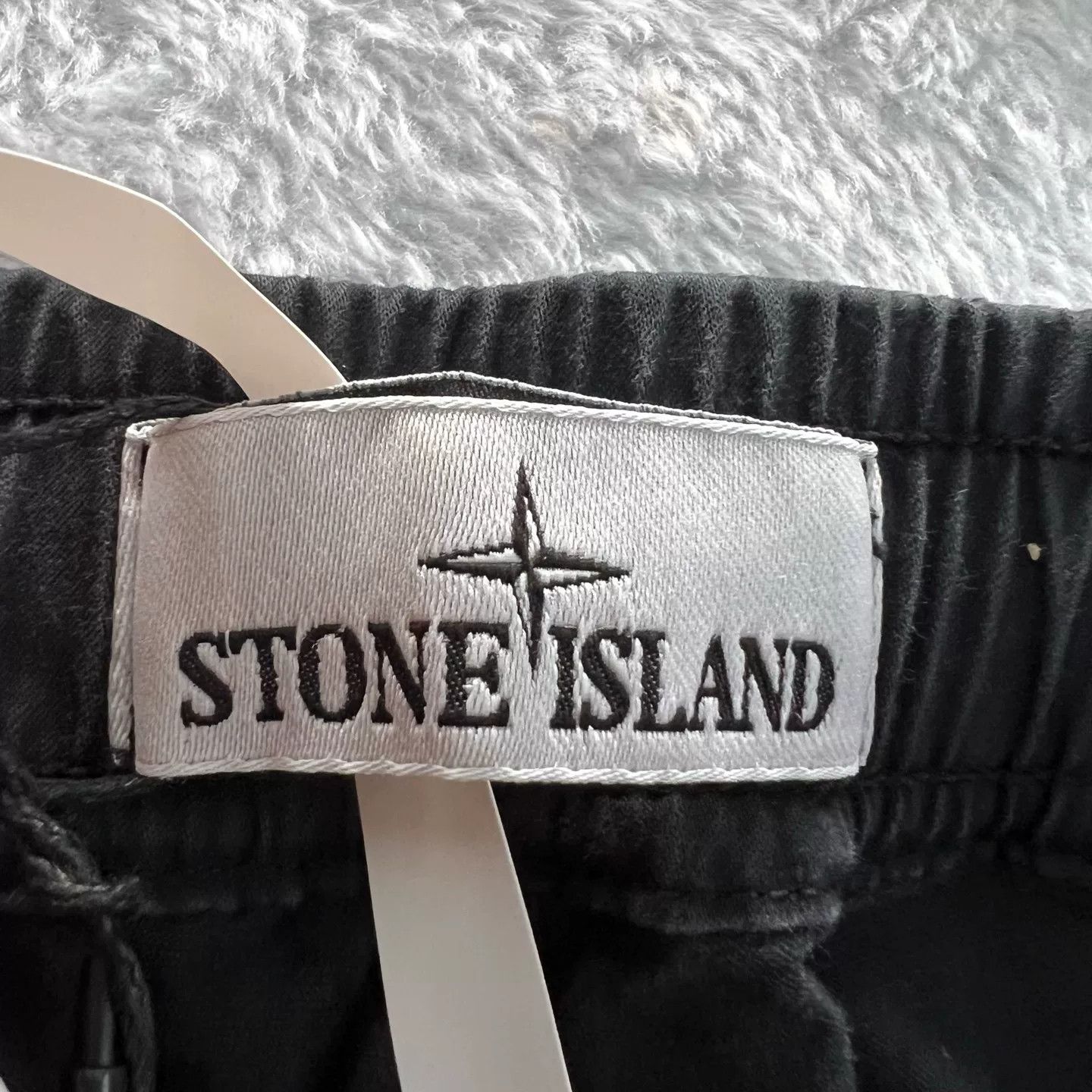 Stone Island Stone Island Washed Elastic Waist Pants 29 Size US 29 - 4 Thumbnail
