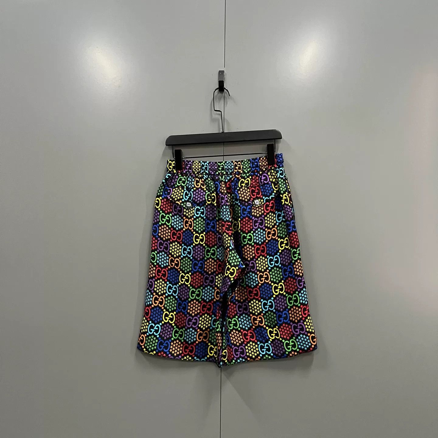 Gucci Gucci GG Multicolor Silk Shorts Size 44 Size US 28 / EU 44 - 3 Thumbnail