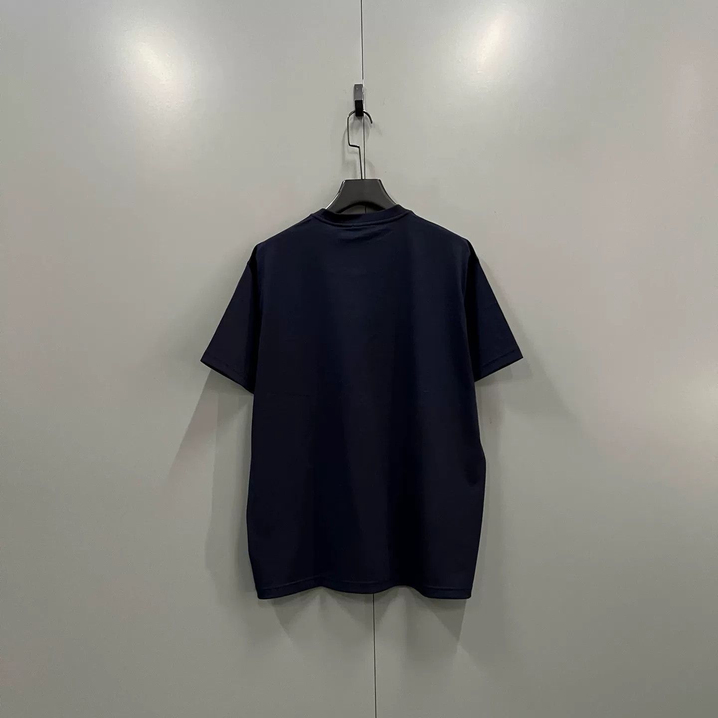 Burberry Burberry Navy Logo Print T-Shirt M Size US M / EU 48-50 / 2 - 3 Thumbnail