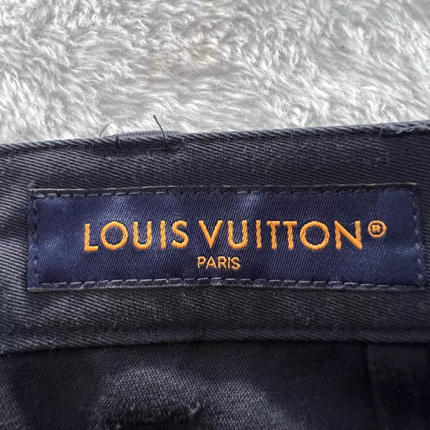 Louis Vuitton Louis Vuitton Navy Cargo Drawstring Pants 44 Size US 28 / EU 44 - 4 Thumbnail
