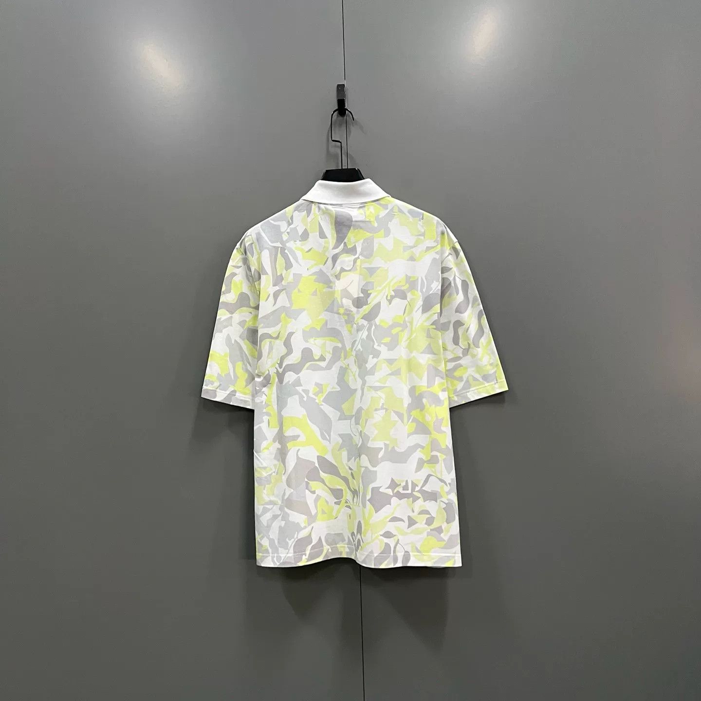 Hermes Hermes Yellow Camouflage Polo Shirt XL Size US XL / EU 56 / 4 - 3 Thumbnail