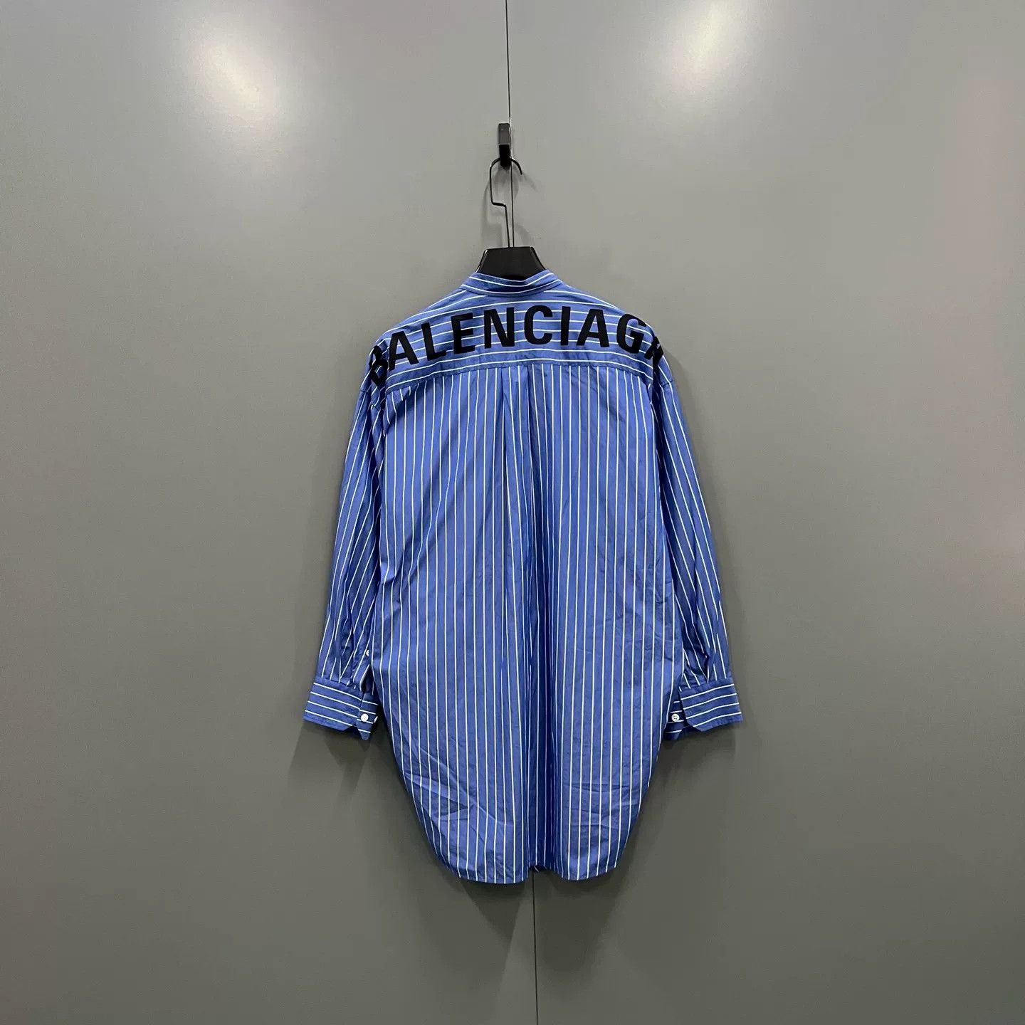 Balenciaga Balenciaga Back Logo Striped Shirt 34 Size US XXS / EU 40 - 3 Thumbnail