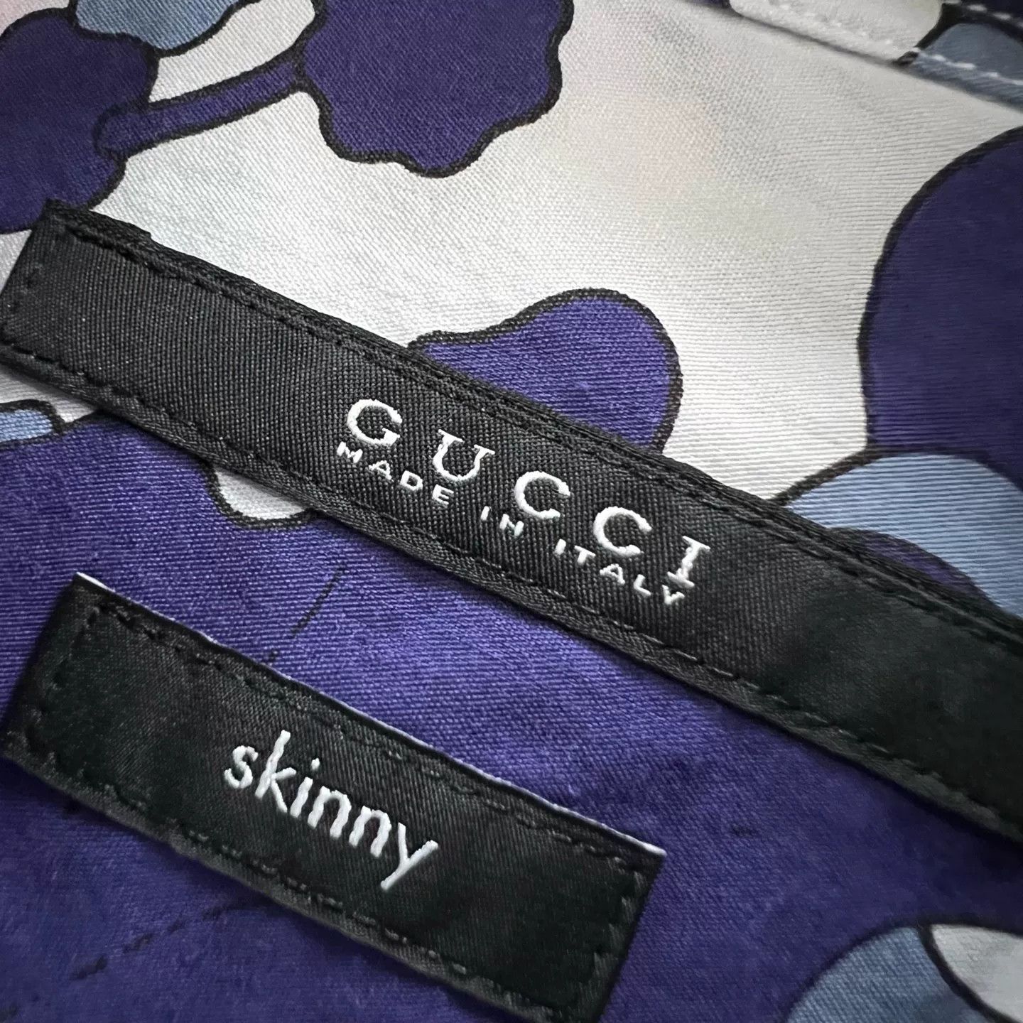 Gucci Gucci Floral Print Tie-Dye Shirt 40 Size US M / EU 48-50 / 2 - 4 Thumbnail
