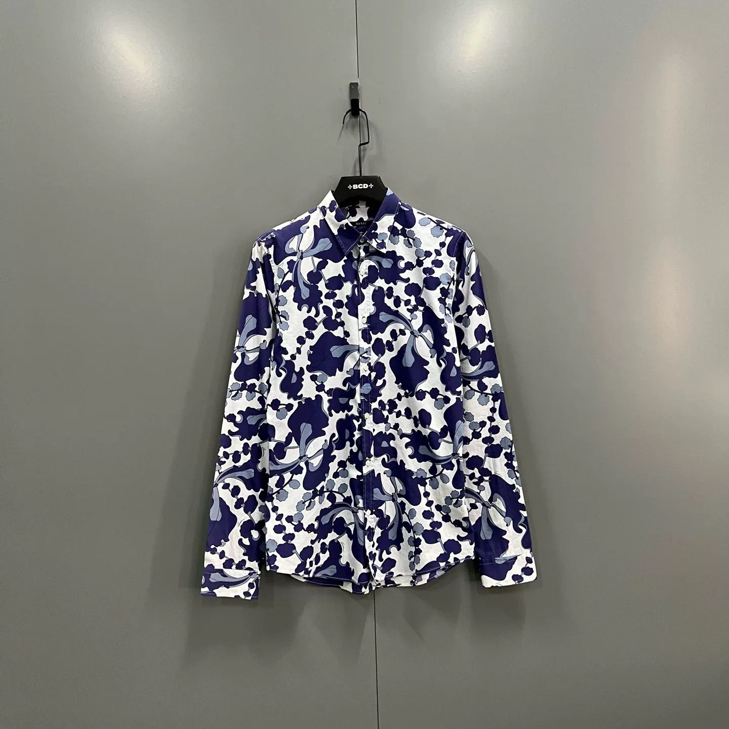 Gucci Gucci Floral Print Tie-Dye Shirt 40 Size US M / EU 48-50 / 2 - 2 Thumbnail