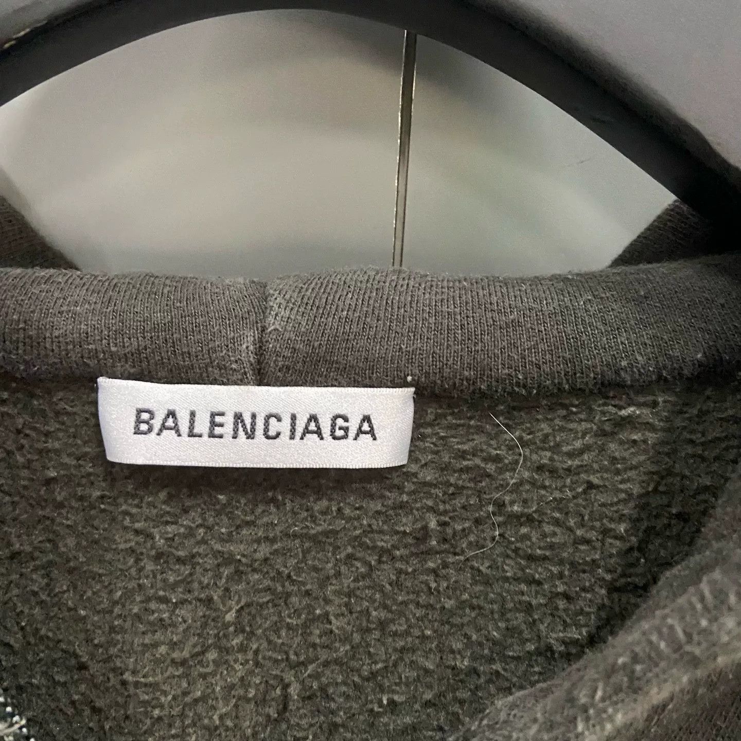 Balenciaga Balenciaga Logo Embroidered Zip-up Hoodie XS Size XS / US 0-2 / IT 36-38 - 5 Thumbnail