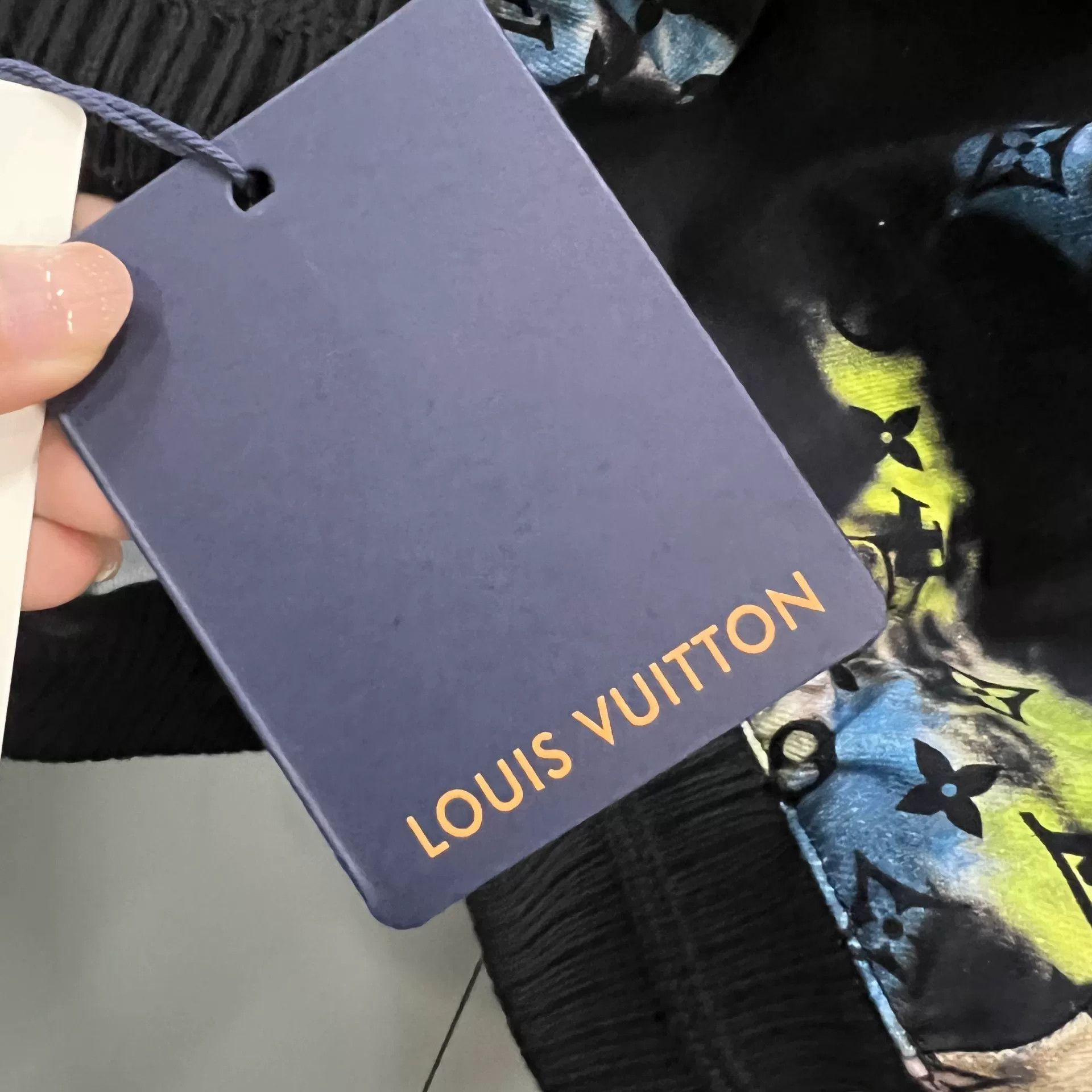 Louis Vuitton Louis Vuitton Monogram Tie-Dye Denim Jacket Size M Size US M / EU 48-50 / 2 - 5 Thumbnail