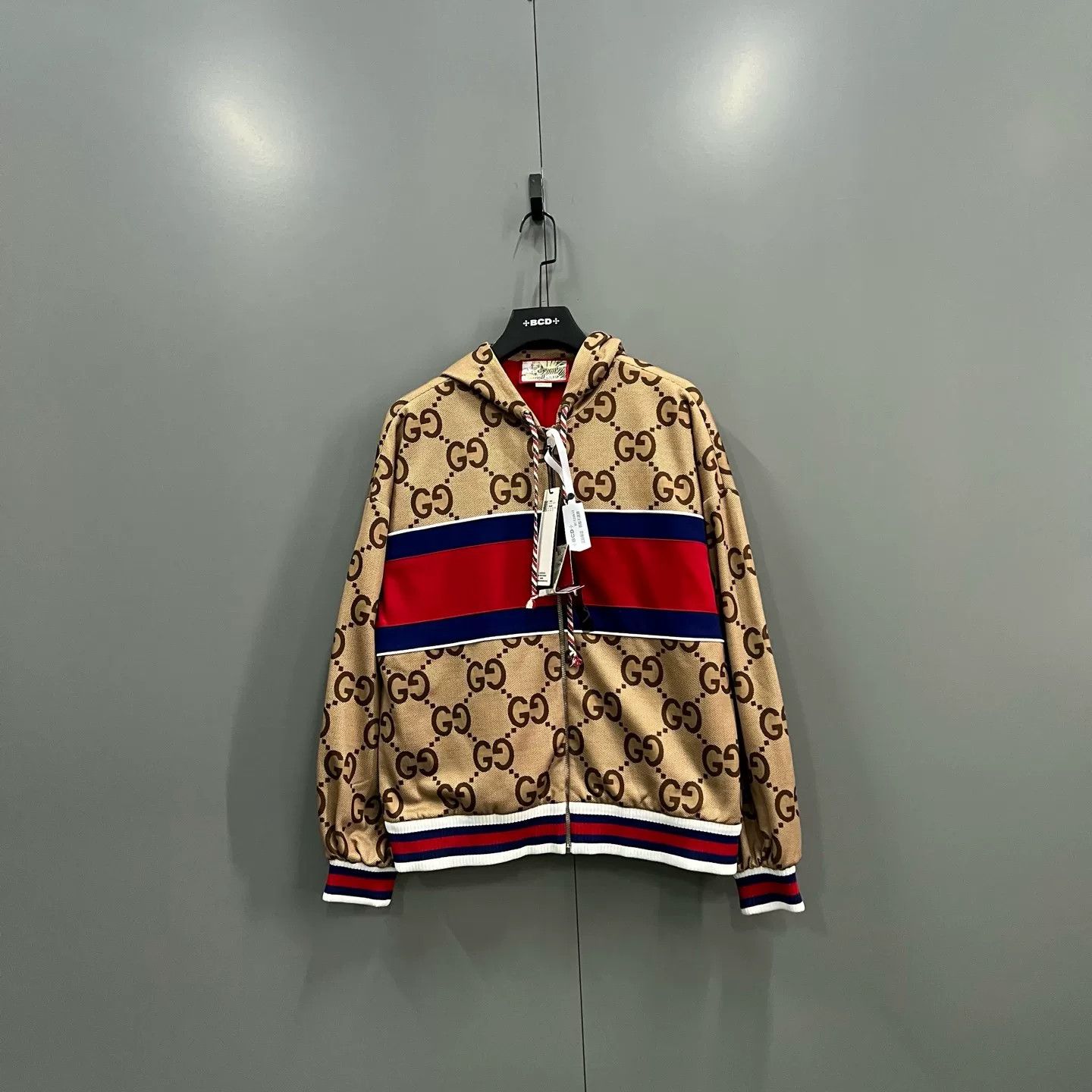 Gucci Gucci Tiger GG Monogram Zip Hoodie M Size US M / EU 48-50 / 2 - 2 Thumbnail
