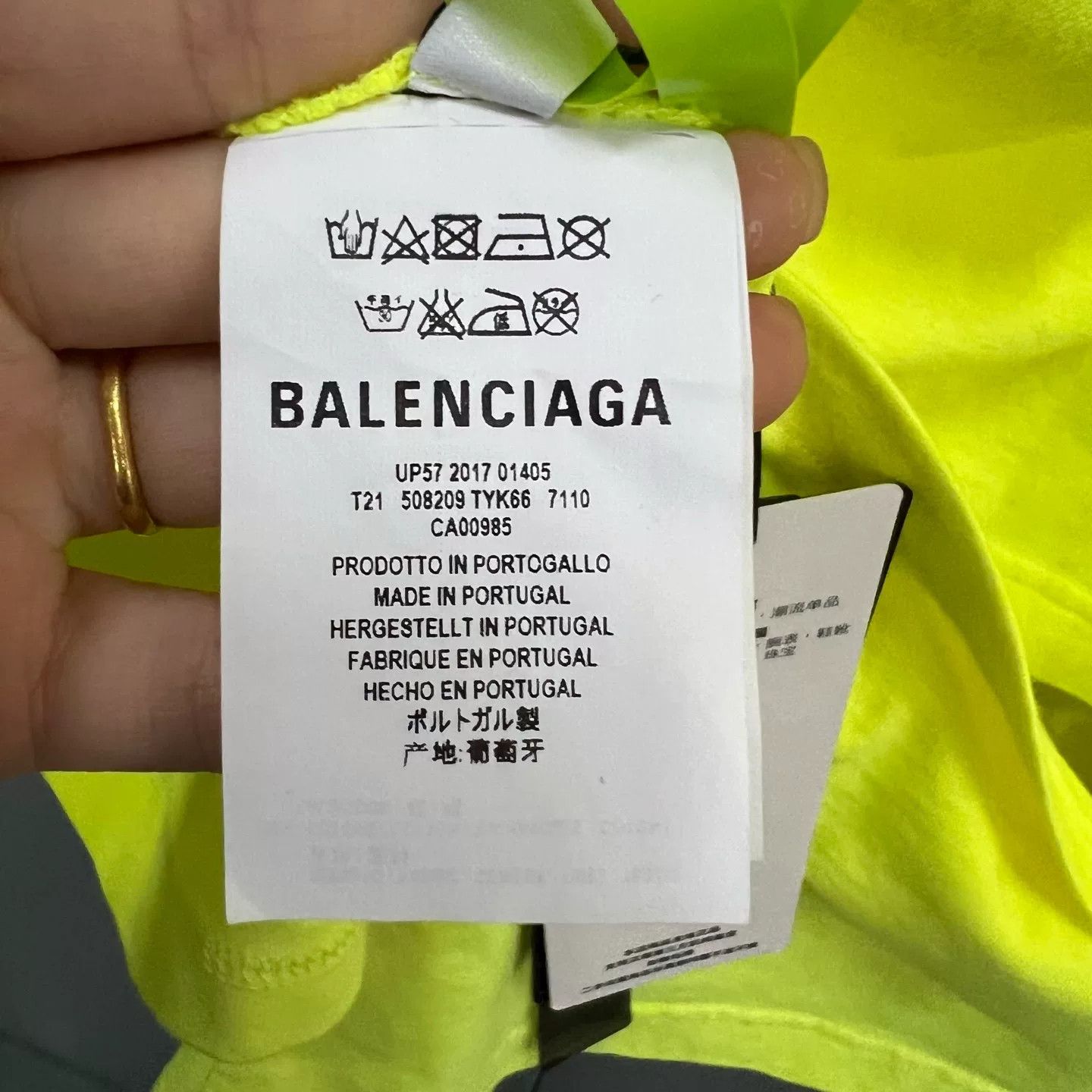 Balenciaga Balenciaga Speedhunter Logo T-Shirt Size M Size US M / EU 48-50 / 2 - 5 Thumbnail