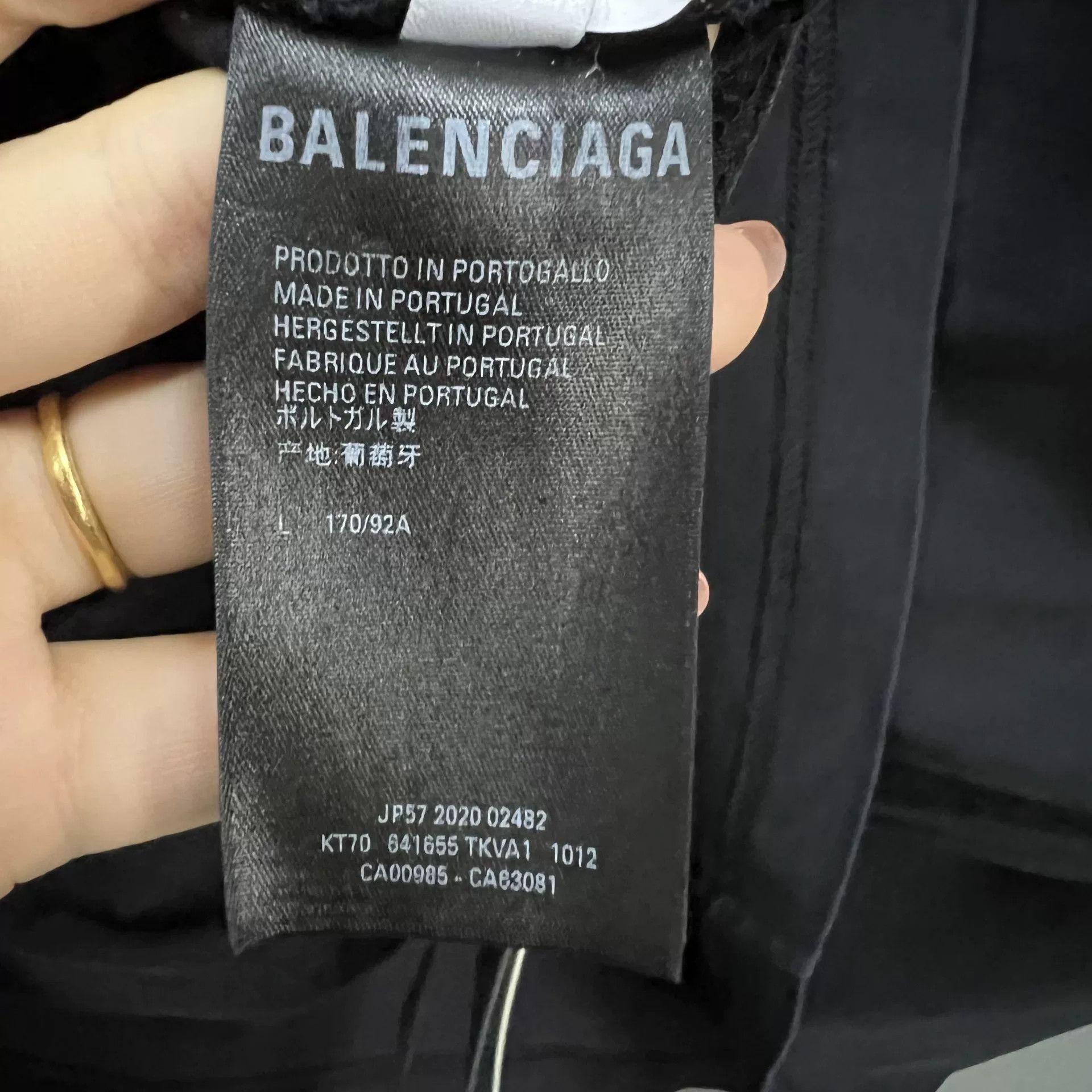 Balenciaga Balenciaga Melting Smiley Print T-Shirt L Size US L / EU 52-54 / 3 - 5 Thumbnail