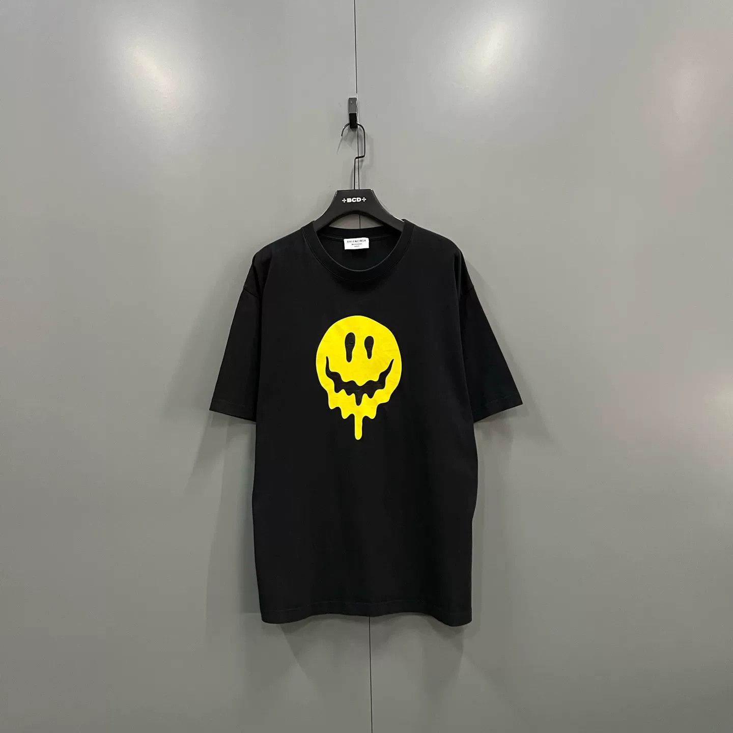 Balenciaga Balenciaga Melting Smiley Print T-Shirt L Size US L / EU 52-54 / 3 - 2 Thumbnail