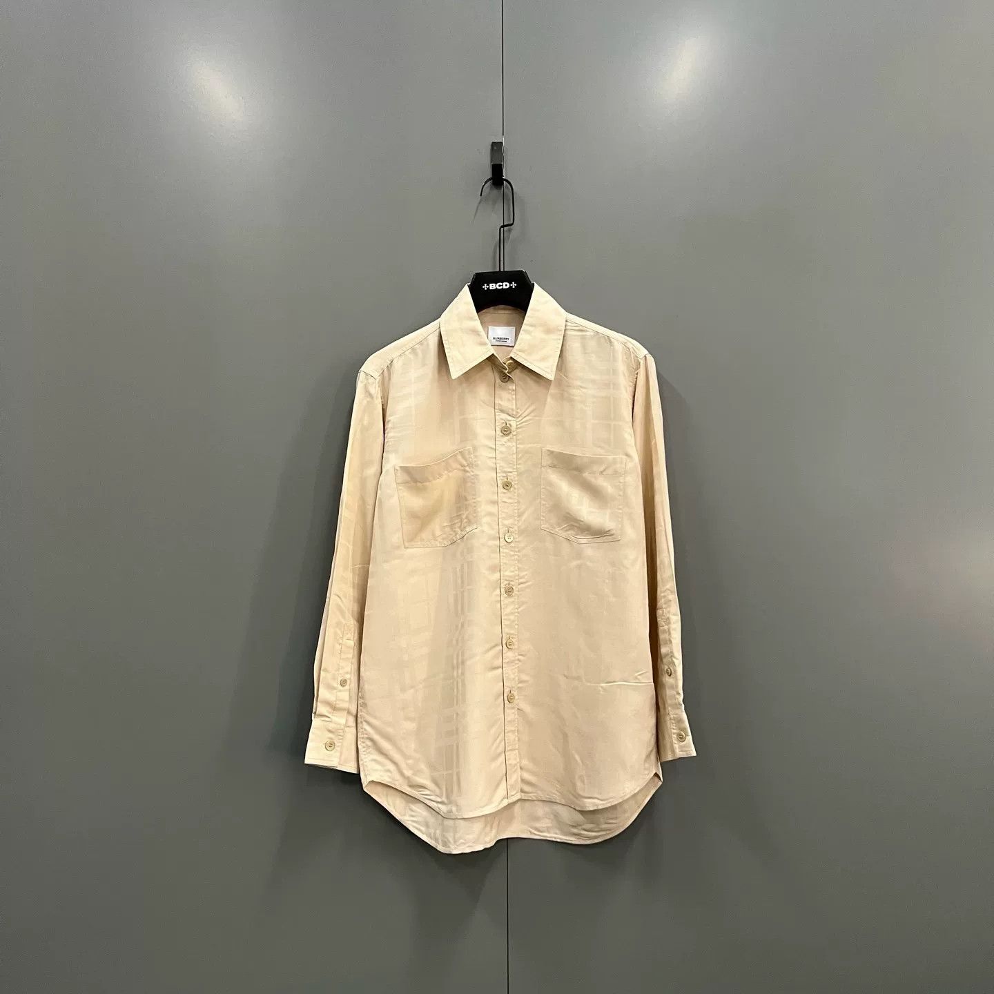 Burberry Burberry Viscose Jacquard Shirt Size S Size US S / EU 44-46 / 1 - 2 Thumbnail