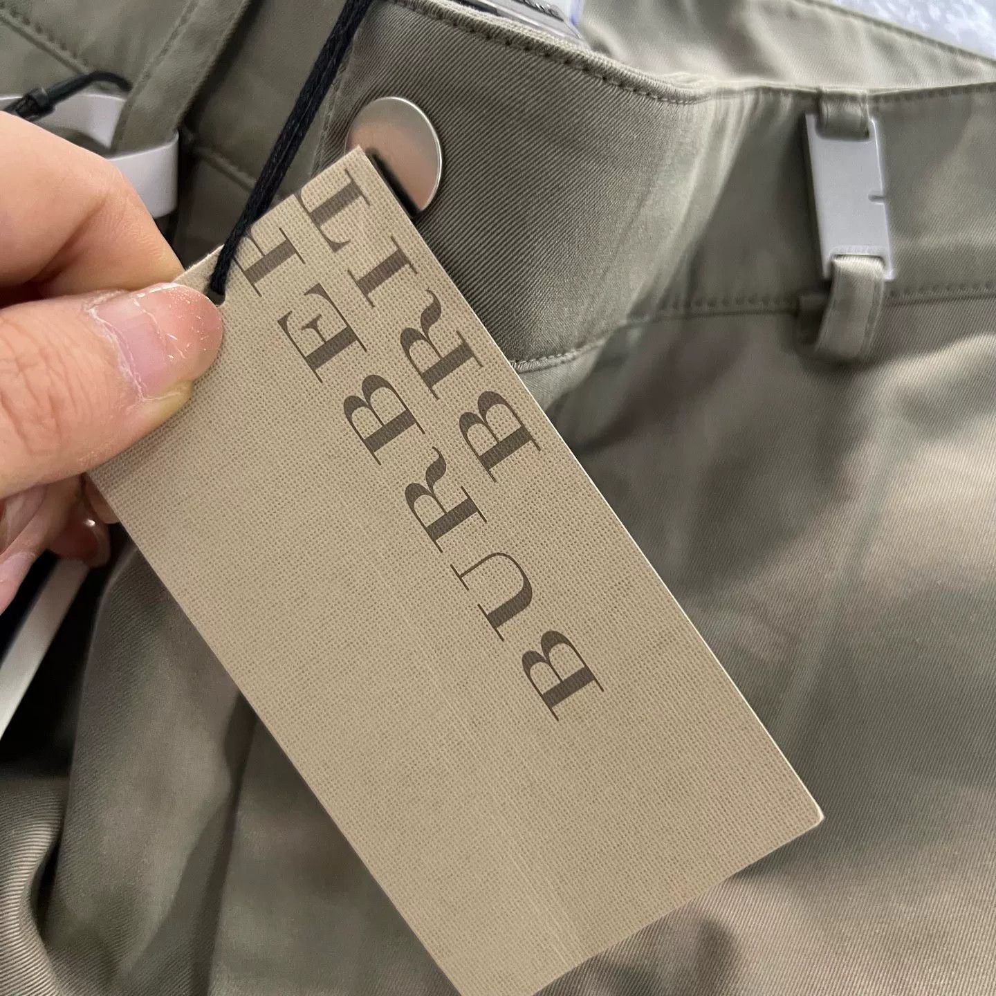 Burberry Burberry Cotton Lock Buckle Pants Size 46 Size US 30 / EU 46 - 5 Thumbnail