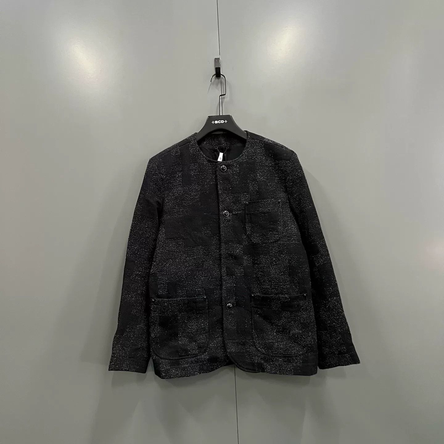 Louis Vuitton Louis Vuitton Damier Textured Button Jacket Size 50 Size US M / EU 48-50 / 2 - 2 Thumbnail