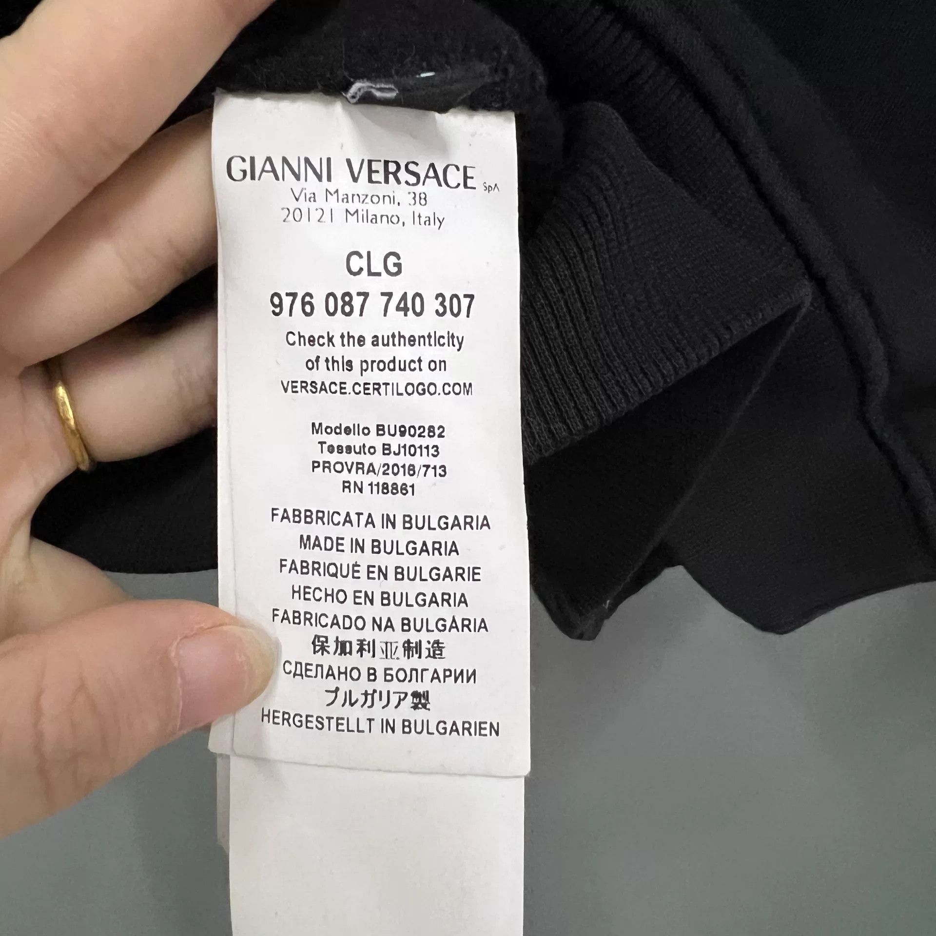 Versace Versus Versace Lion Head Graphic Zip Hoodie S Size US S / EU 44-46 / 1 - 5 Thumbnail