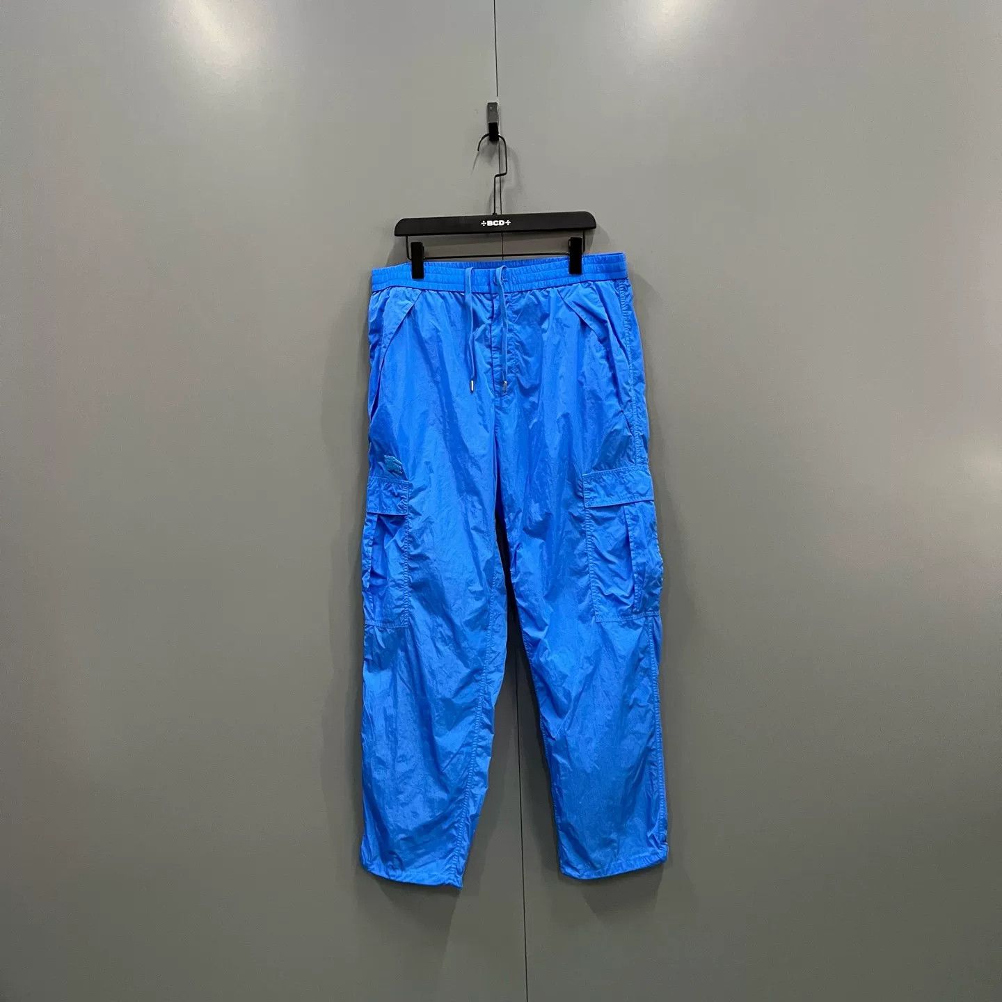 Burberry Burberry Blue Nylon Cargo Pants Size 34 Size US 34 / EU 50 - 2 Thumbnail
