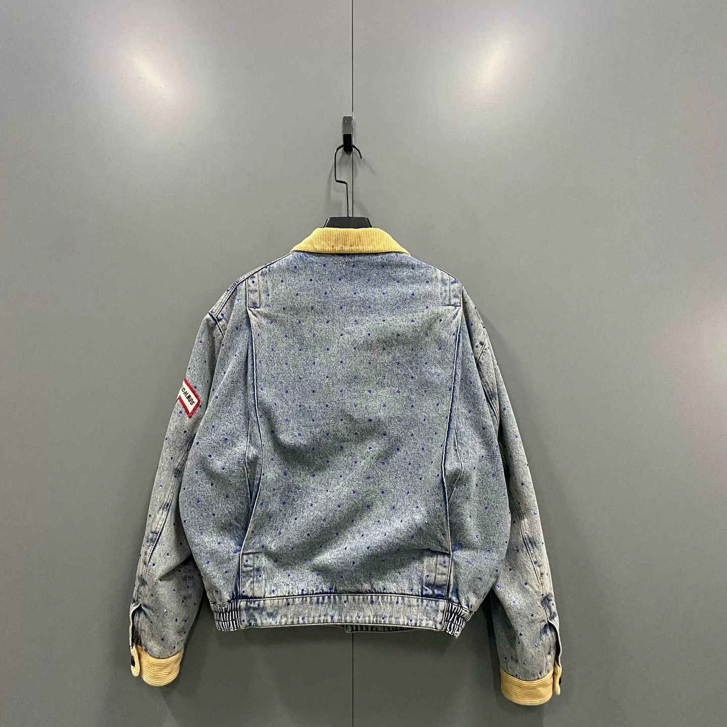 Gucci Gucci Studded Corduroy Trim Denim Jacket 50 Size US M / EU 48-50 / 2 - 3 Thumbnail