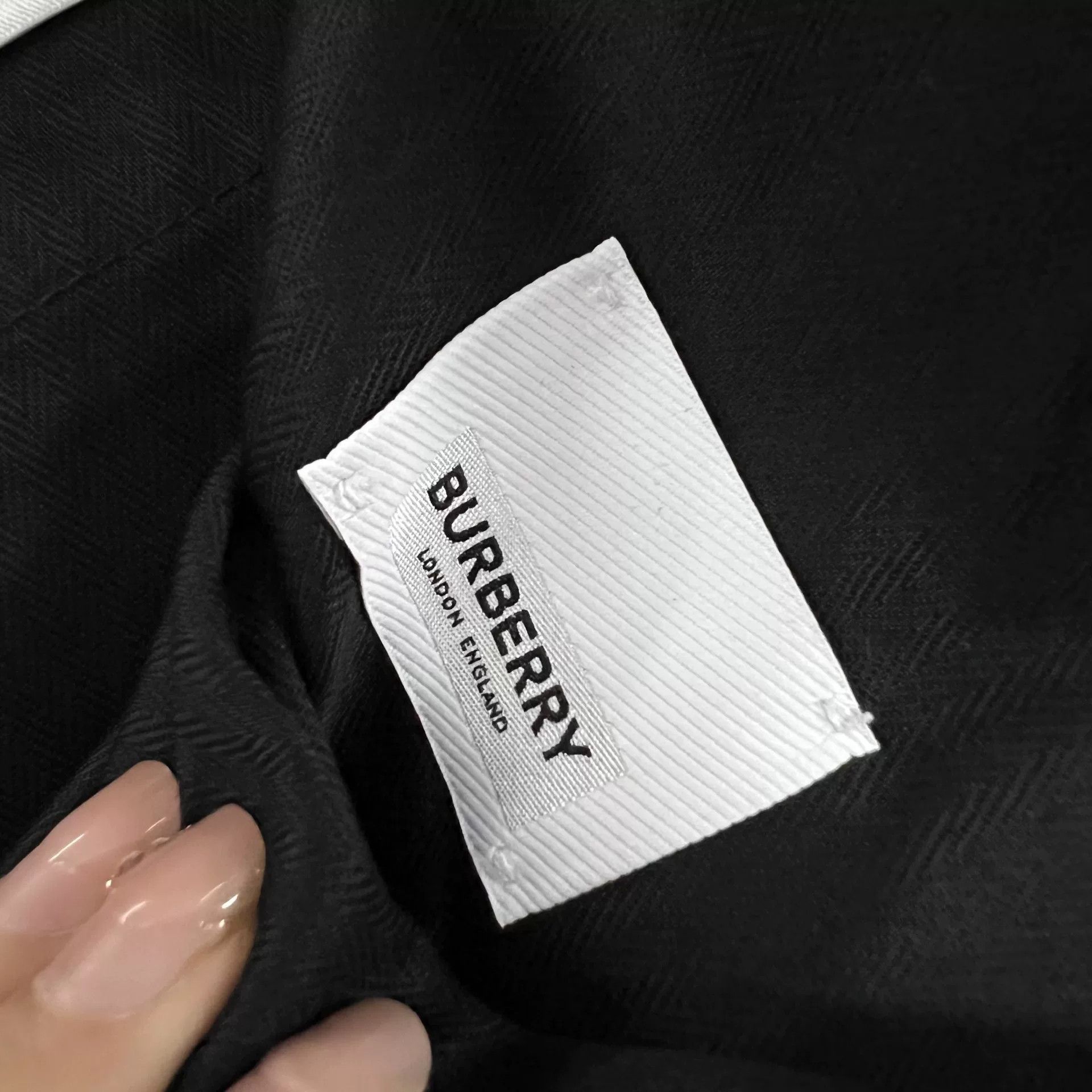 Burberry Burberry Navy Cotton Chino Pants Size 36 Size US 36 / EU 52 - 4 Thumbnail