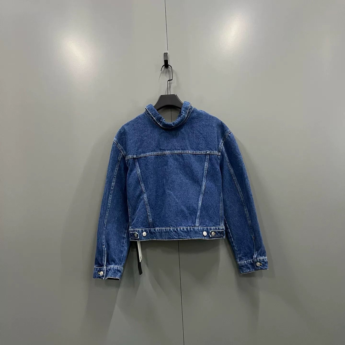 Balenciaga Balenciaga Blue Denim Trucker Jacket Size 36 Size XS / US 0-2 / IT 36-38 - 3 Thumbnail