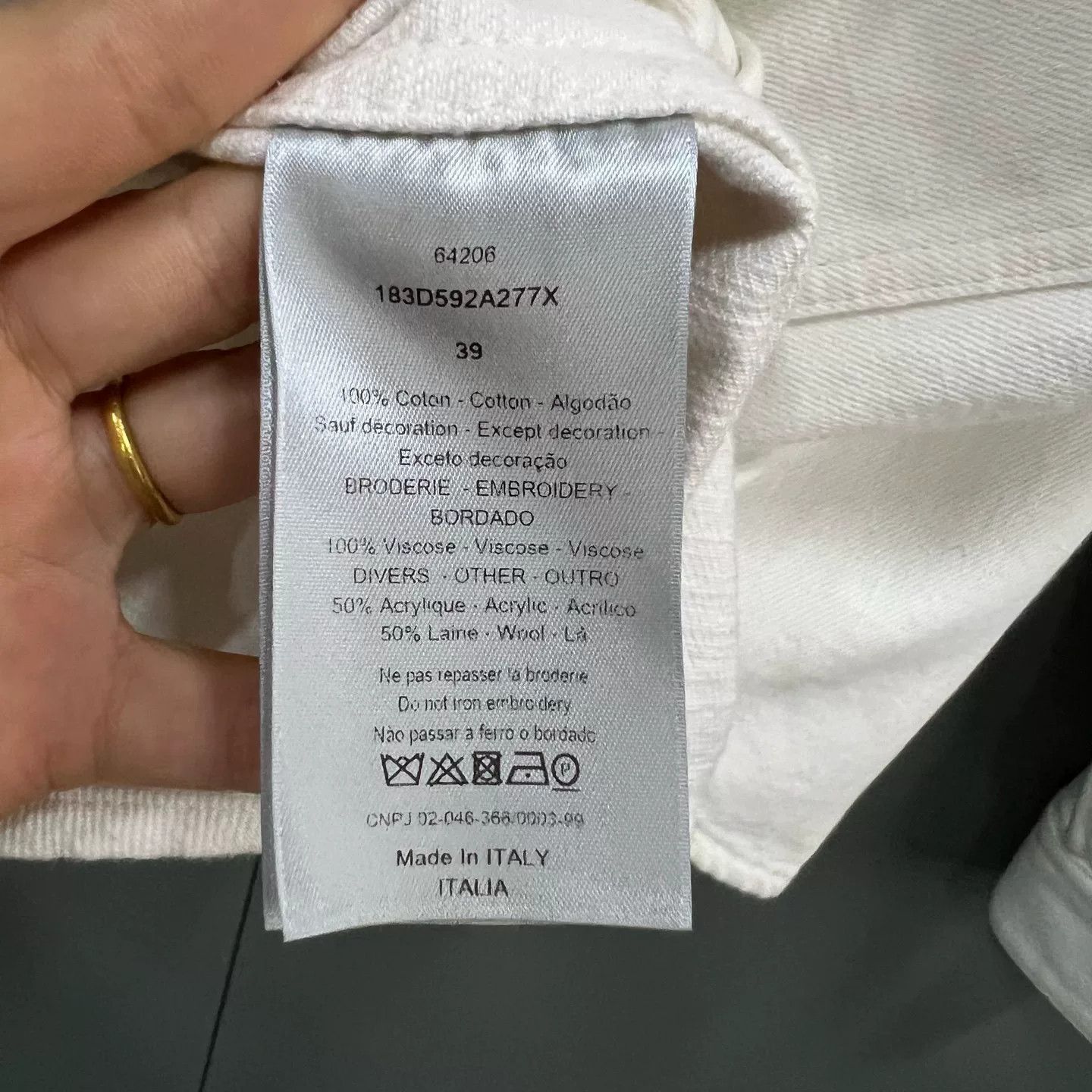 Dior Dior x Stussy Bull Embroidery Shirt 39 Size US M / EU 48-50 / 2 - 5 Thumbnail