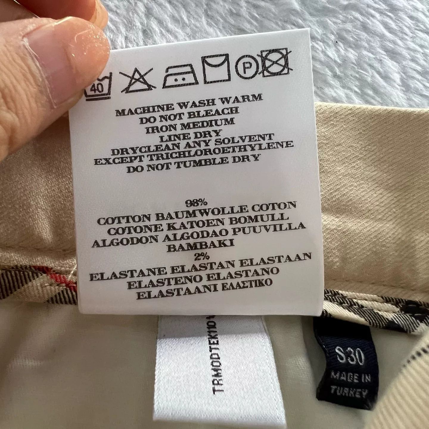 Burberry Burberry Golf Grid Check Casual Pants 30 Size US 30 / EU 46 - 6 Thumbnail