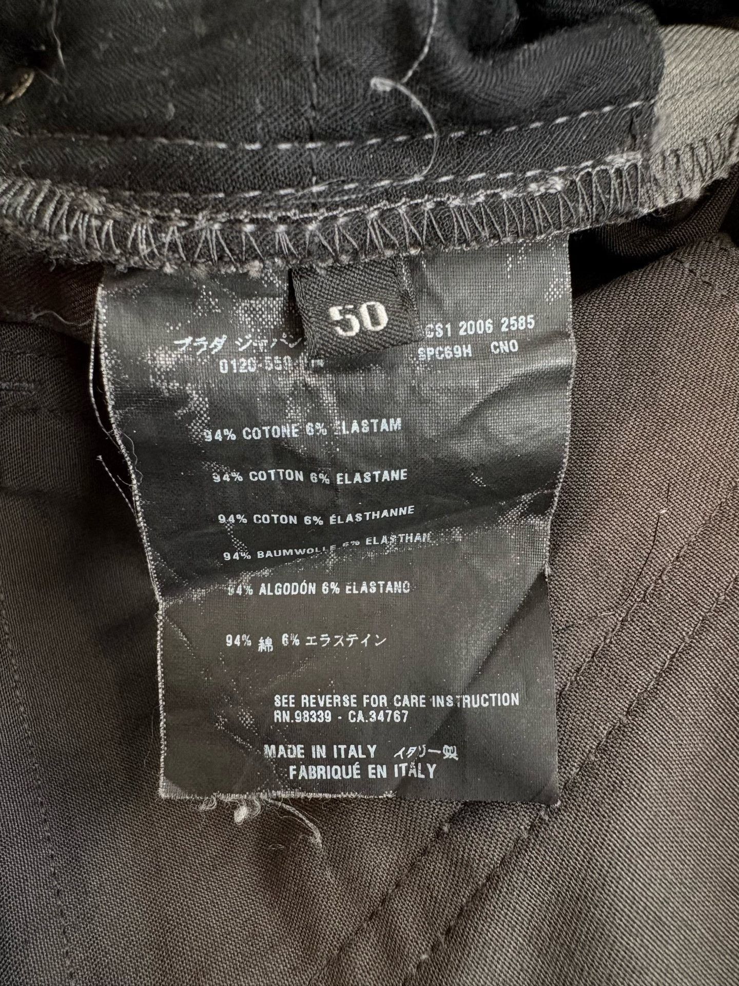 Prada Prada Leather Patch Casual Pants Size 50 Size US 34 / EU 50 - 6 Thumbnail