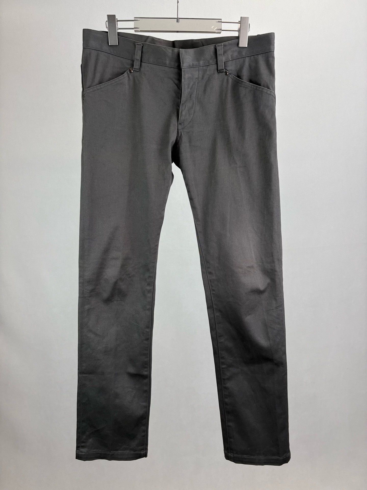 Prada Prada Leather Patch Casual Pants Size 50 Size US 34 / EU 50 - 2 Thumbnail