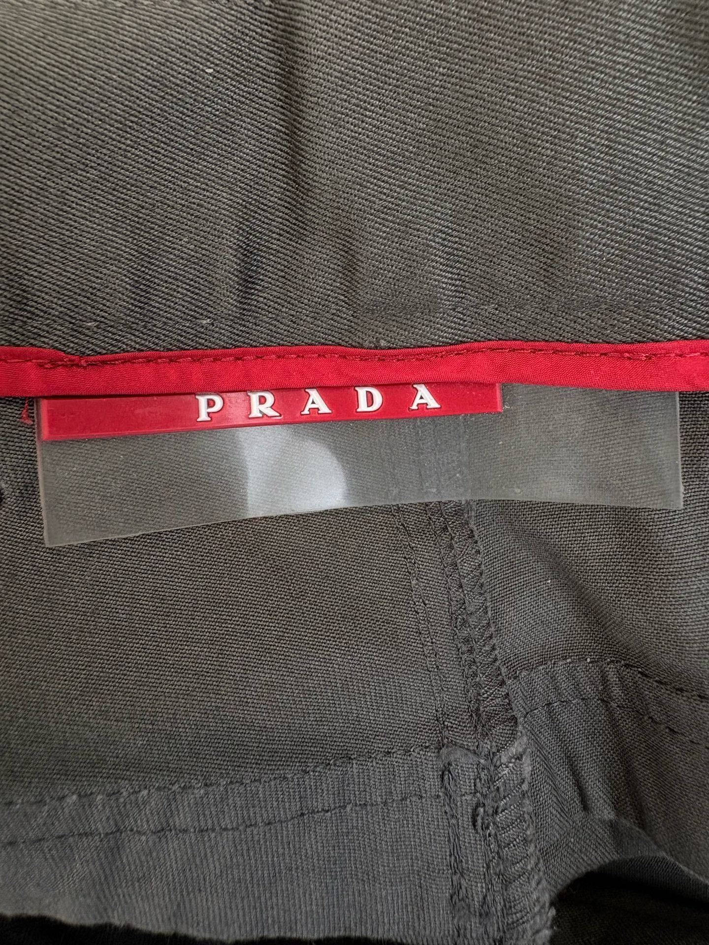 Prada Prada Leather Patch Casual Pants Size 50 Size US 34 / EU 50 - 5 Thumbnail