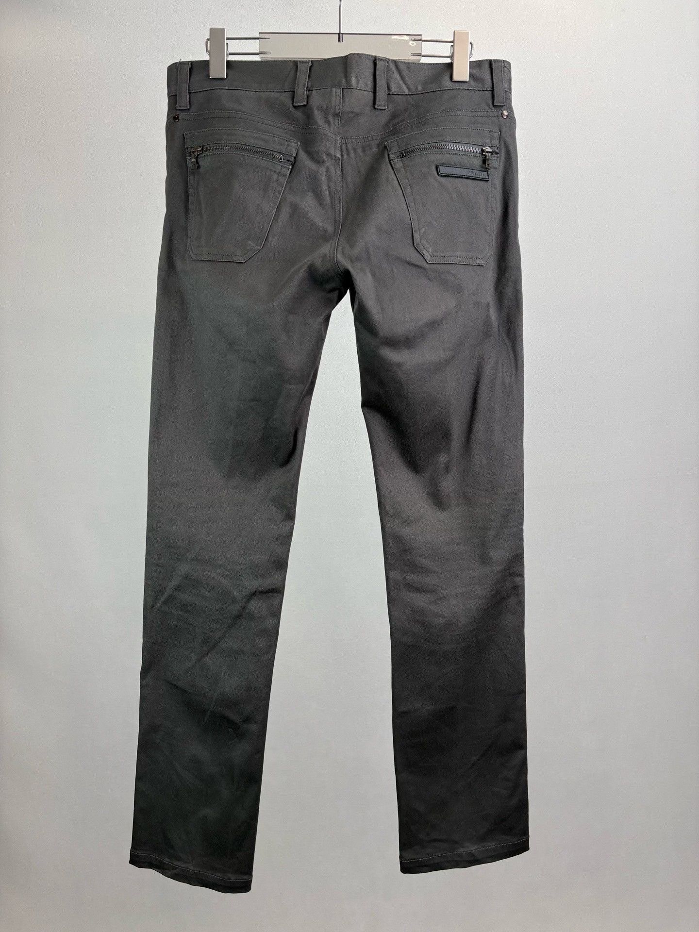 Prada Prada Leather Patch Casual Pants Size 50 Size US 34 / EU 50 - 3 Thumbnail
