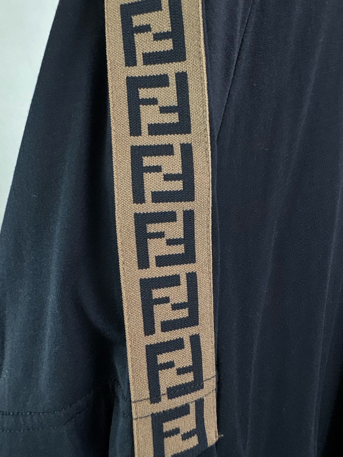 Fendi Fendi FF Logo Tape Layered Long Sleeve T-Shirt XXL Size US XXL / EU 58 / 5 - 4 Thumbnail
