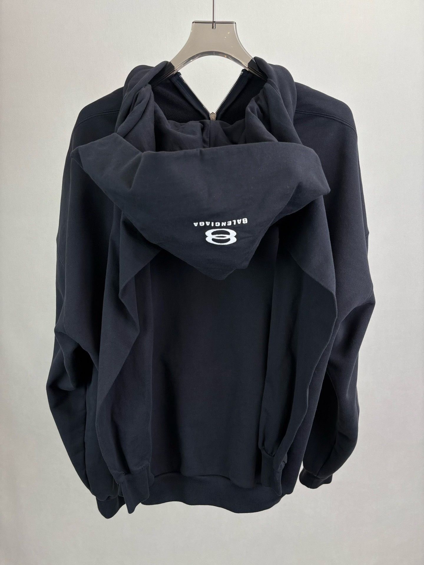 Balenciaga Balenciaga 8 Logo Zip Hoodie Size 2 Size US M / EU 48-50 / 2 - 3 Thumbnail