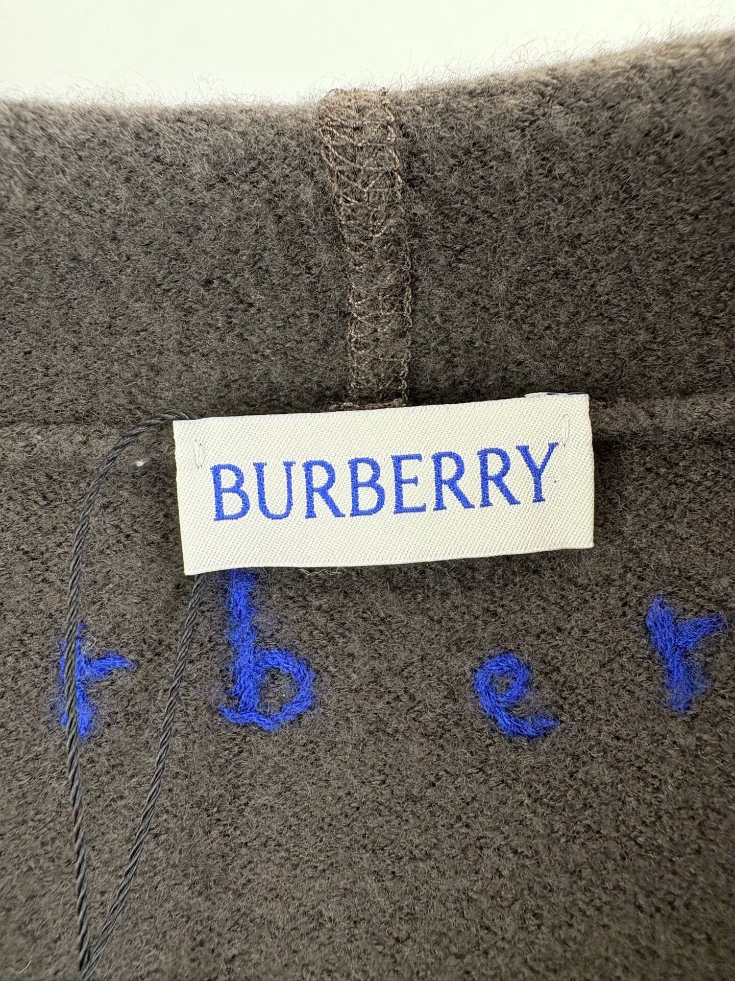 Burberry Burberry Wool Half-Zip Hoodie XXL Size US XXL / EU 58 / 5 - 4 Thumbnail