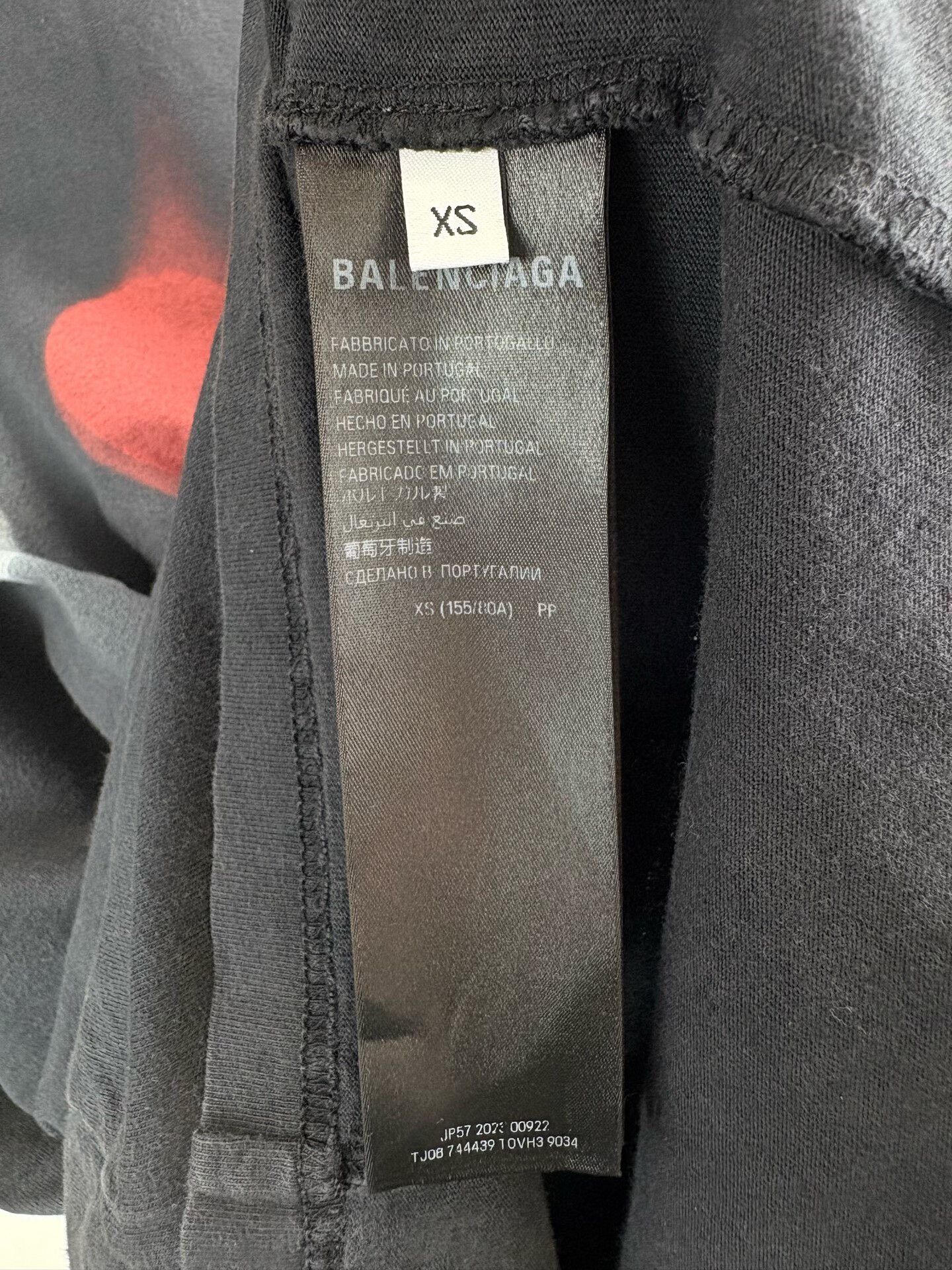 Balenciaga Balenciaga Valentine I Heart T-Shirt XS Size US XS / EU 42 / 0 - 6 Thumbnail
