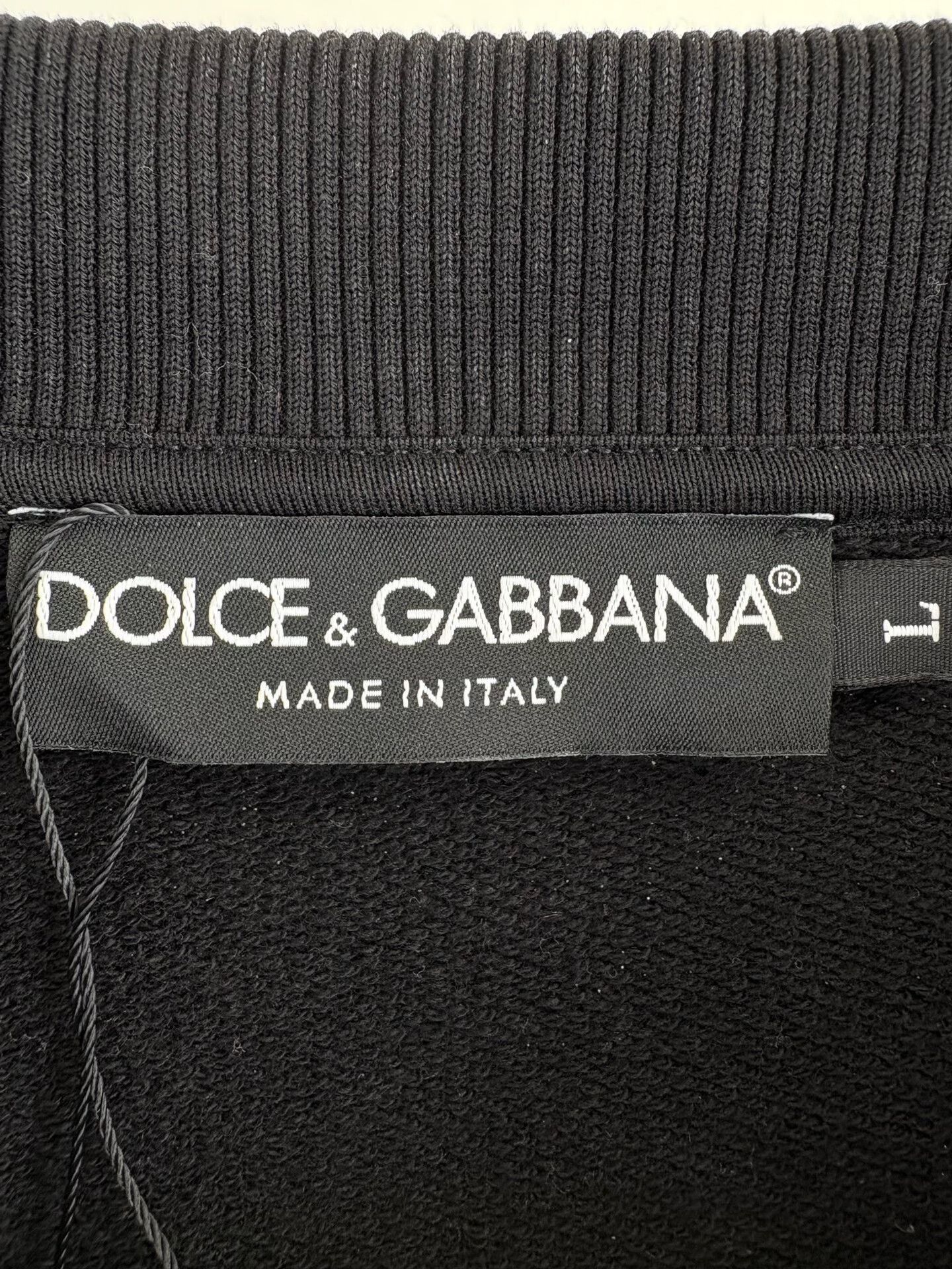 Dolce & Gabbana Dolce & Gabbana Flocked Baroque Sweatshirt L Size US L / EU 52-54 / 3 - 5 Thumbnail