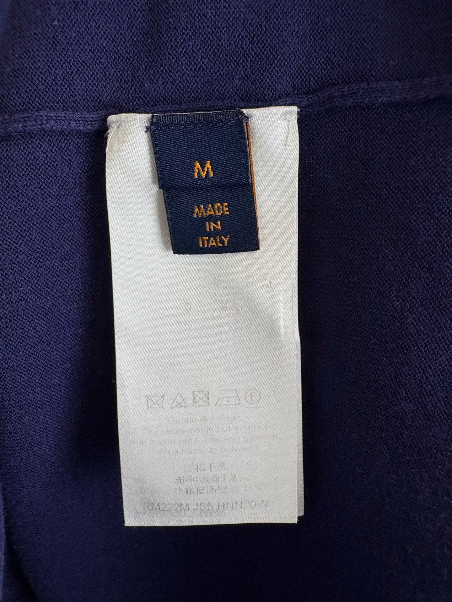 Louis Vuitton Louis Vuitton Logo Knit T-Shirt Size M Size US M / EU 48-50 / 2 - 6 Thumbnail