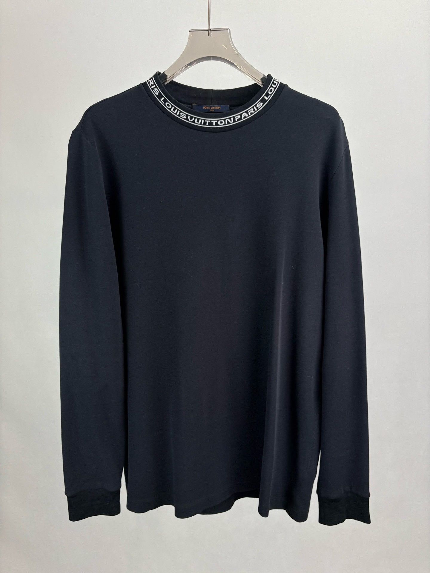 Louis Vuitton Louis Vuitton Paris Logo Collar Sweatshirt XXL Size US XXL / EU 58 / 5 - 2 Thumbnail