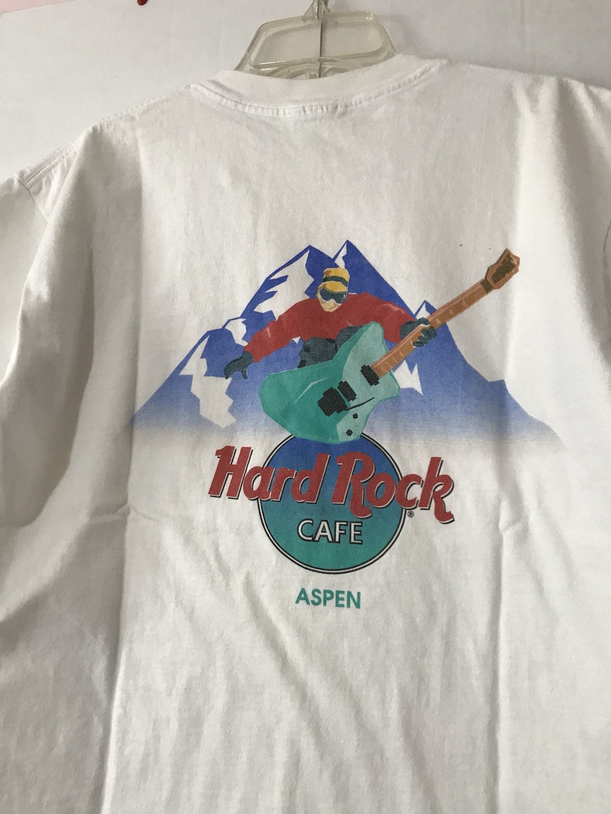 Hard Rock Cafe × Vintage Rare 90s Hard Rock Cafe Aspen T Shirt 